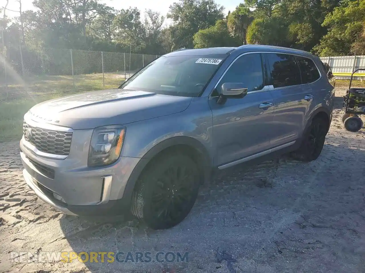 1 Фотография поврежденного автомобиля 5XYP54HC0MG194292 KIA TELLURIDE 2021