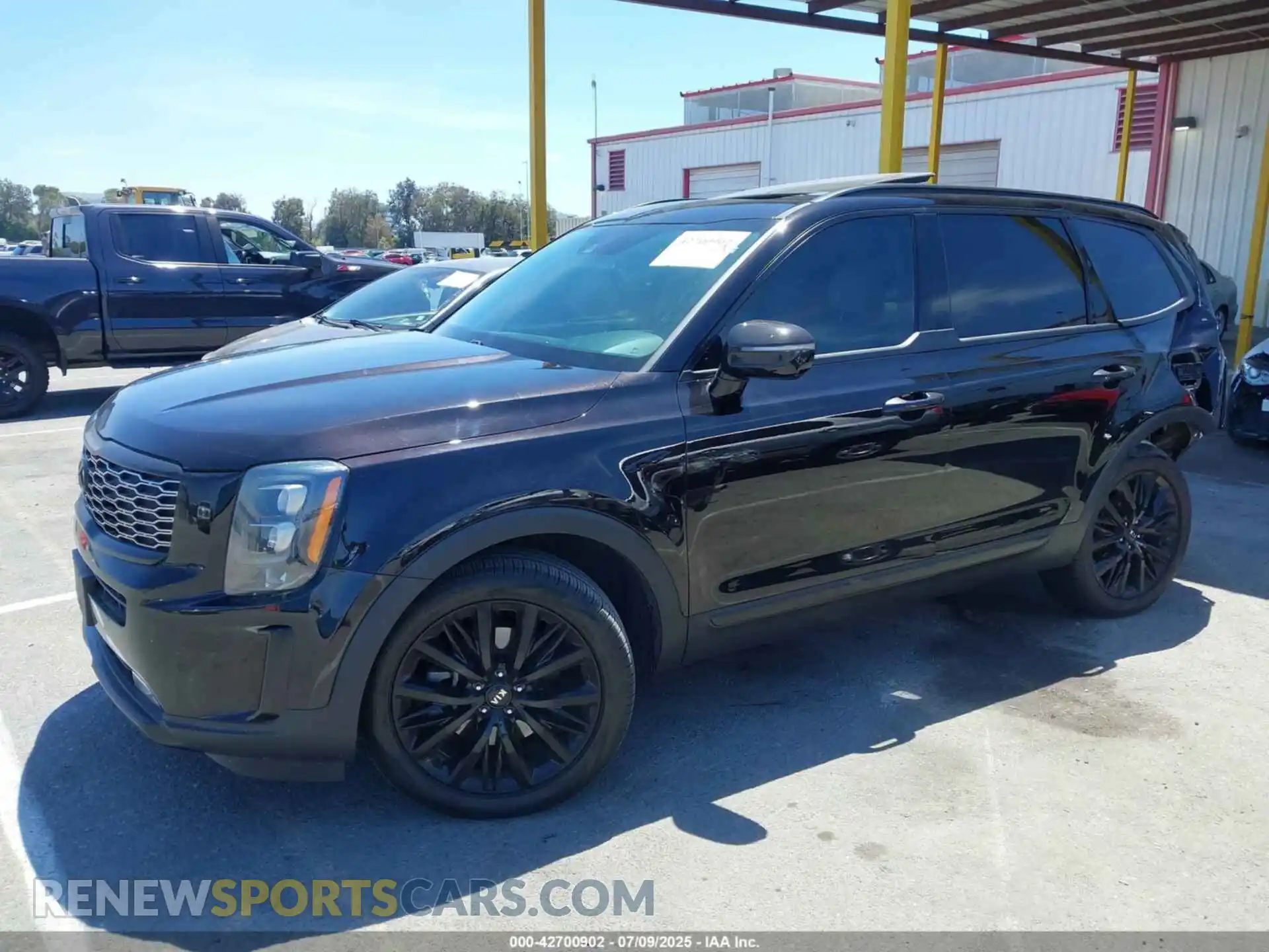 2 Photograph of a damaged car 5XYP54HC1MG136319 KIA TELLURIDE 2021