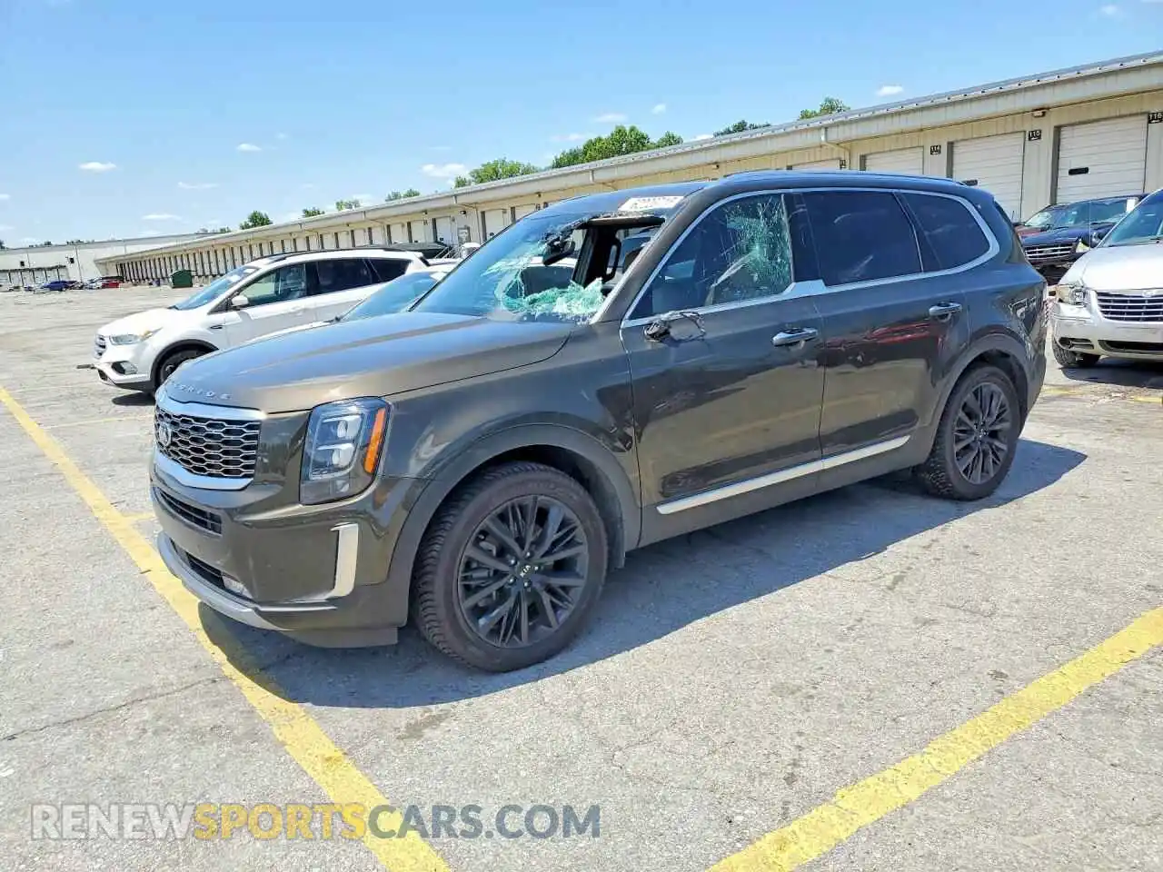 1 fotografías del automóvil dañado 5XYP54HC1MG173869 KIA TELLURIDE 2021