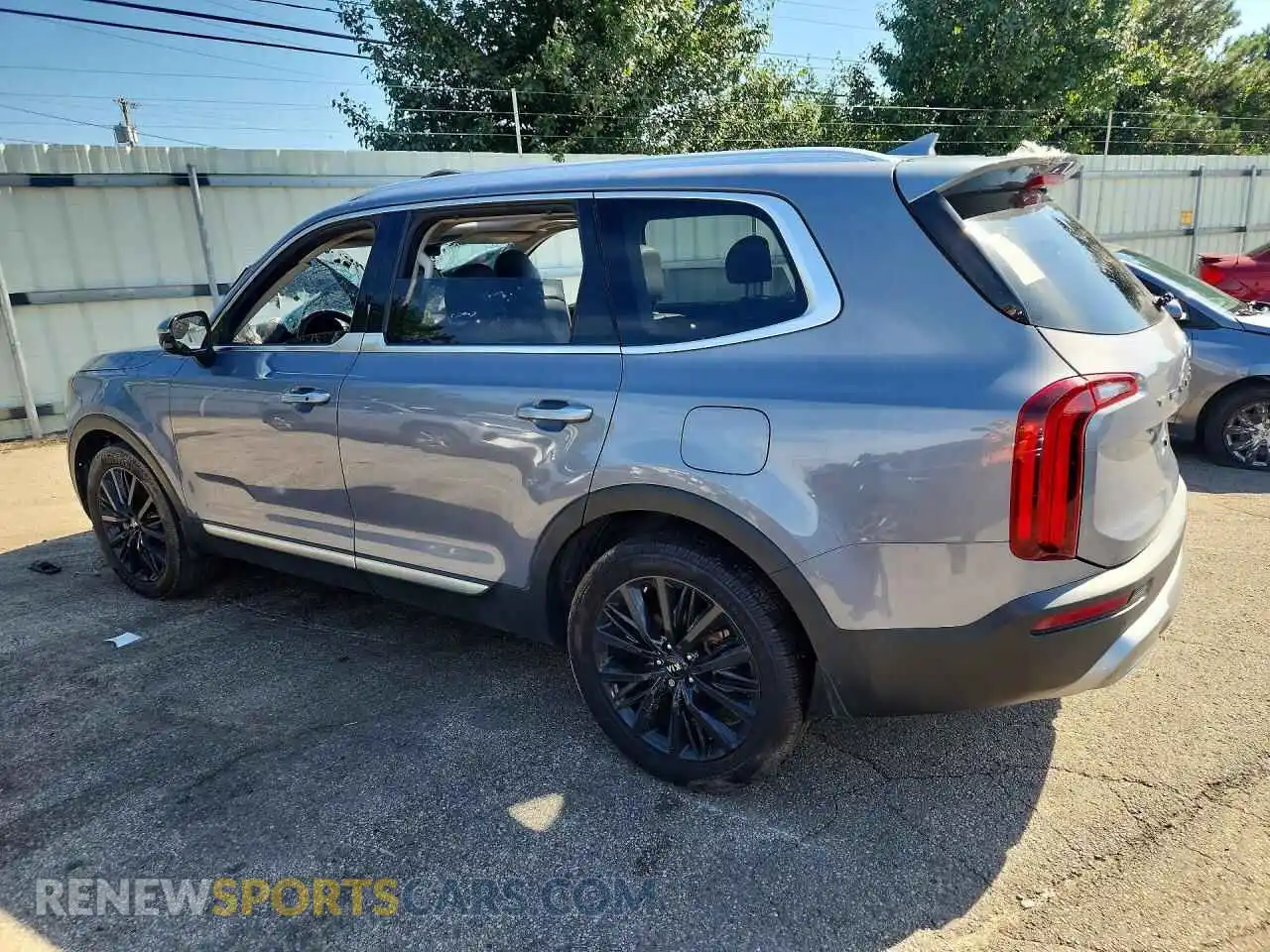 2 Photograph of a damaged car 5XYP54HC2MG151458 KIA TELLURIDE 2021