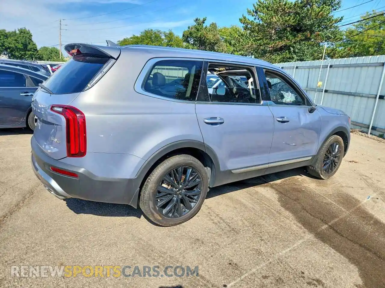 3 Photograph of a damaged car 5XYP54HC2MG151458 KIA TELLURIDE 2021