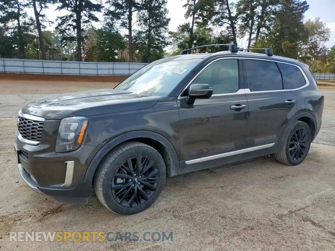 1 Photograph of a damaged car 5XYP54HC2MG158667 KIA TELLURIDE 2021