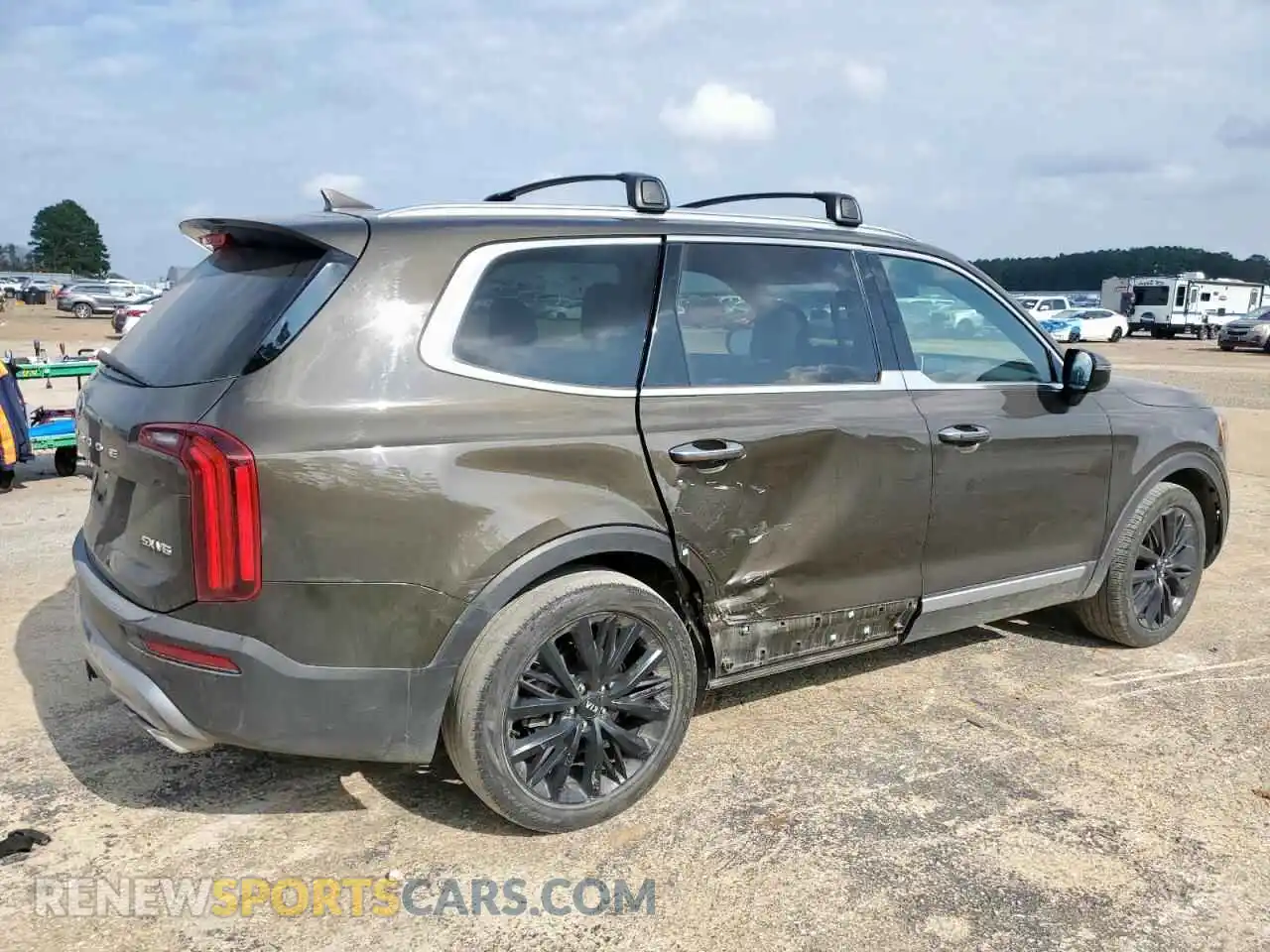 3 Photograph of a damaged car 5XYP54HC2MG158667 KIA TELLURIDE 2021