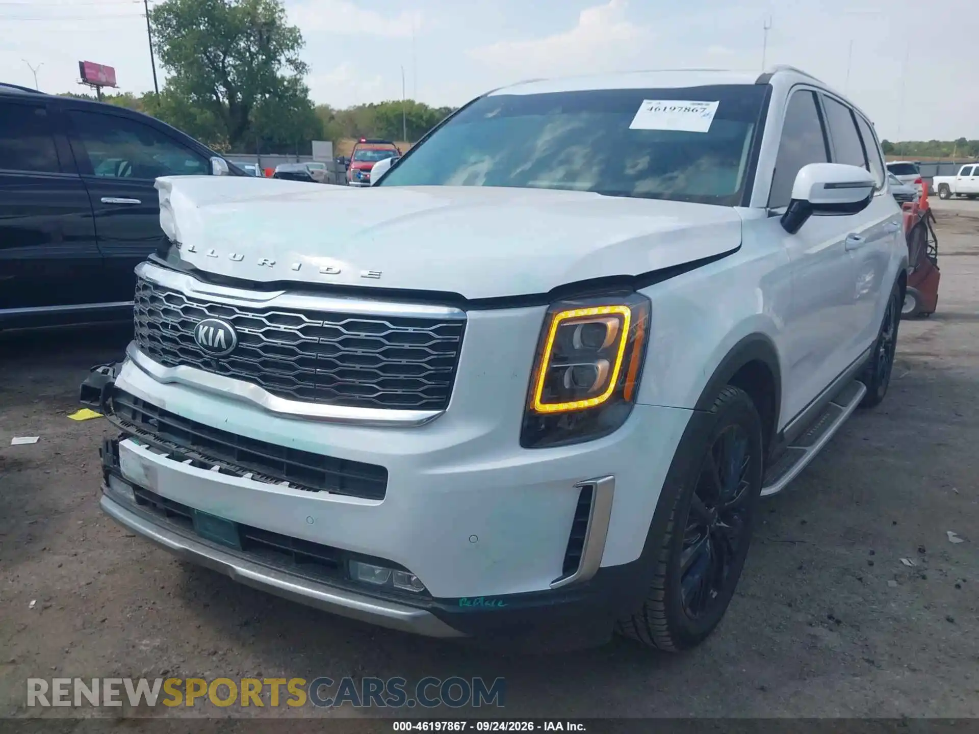 2 Photograph of a damaged car 5XYP54HC4MG148349 KIA TELLURIDE 2021