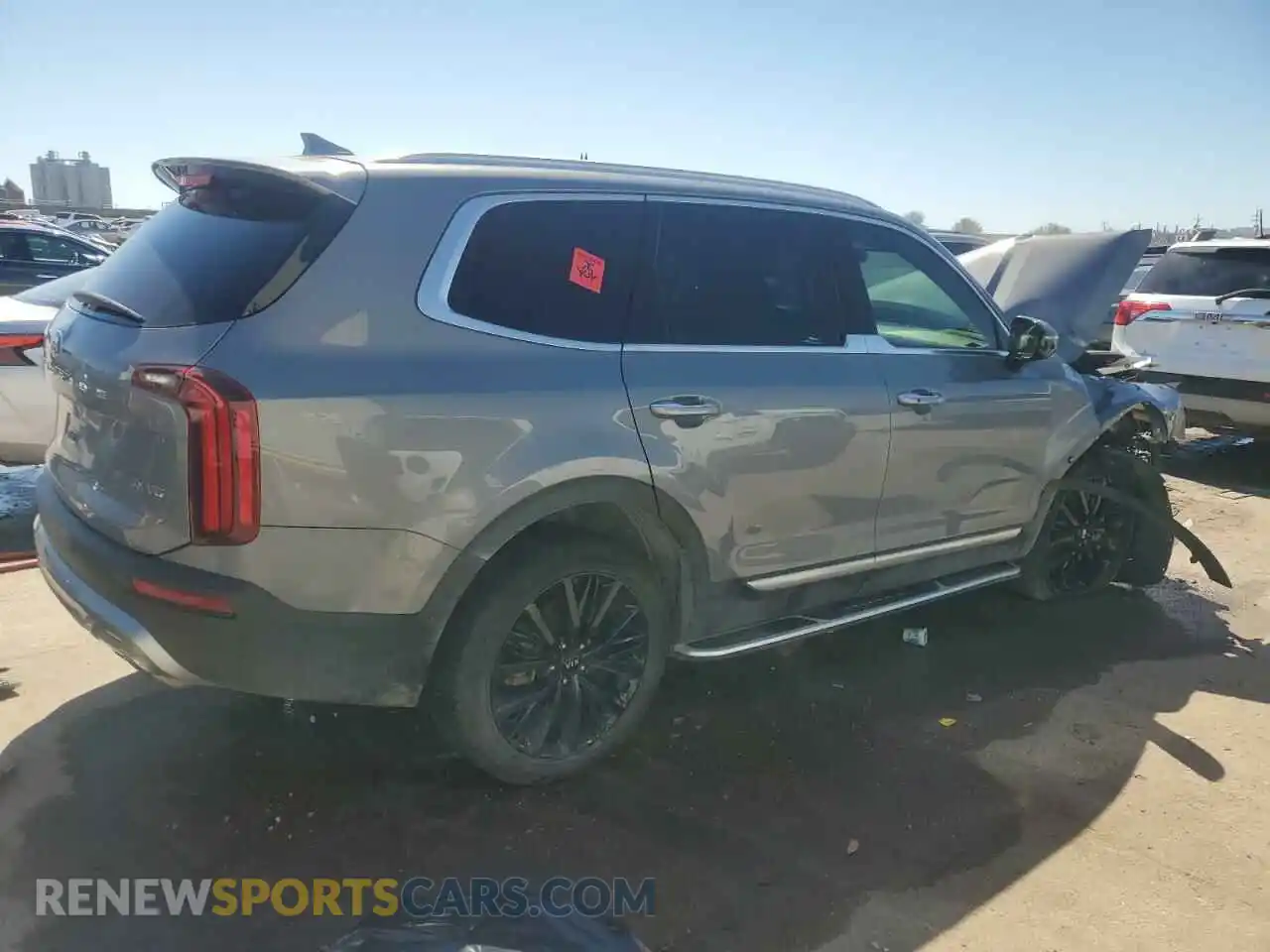 3 Фотография поврежденного автомобиля 5XYP54HC5MG126943 KIA TELLURIDE 2021