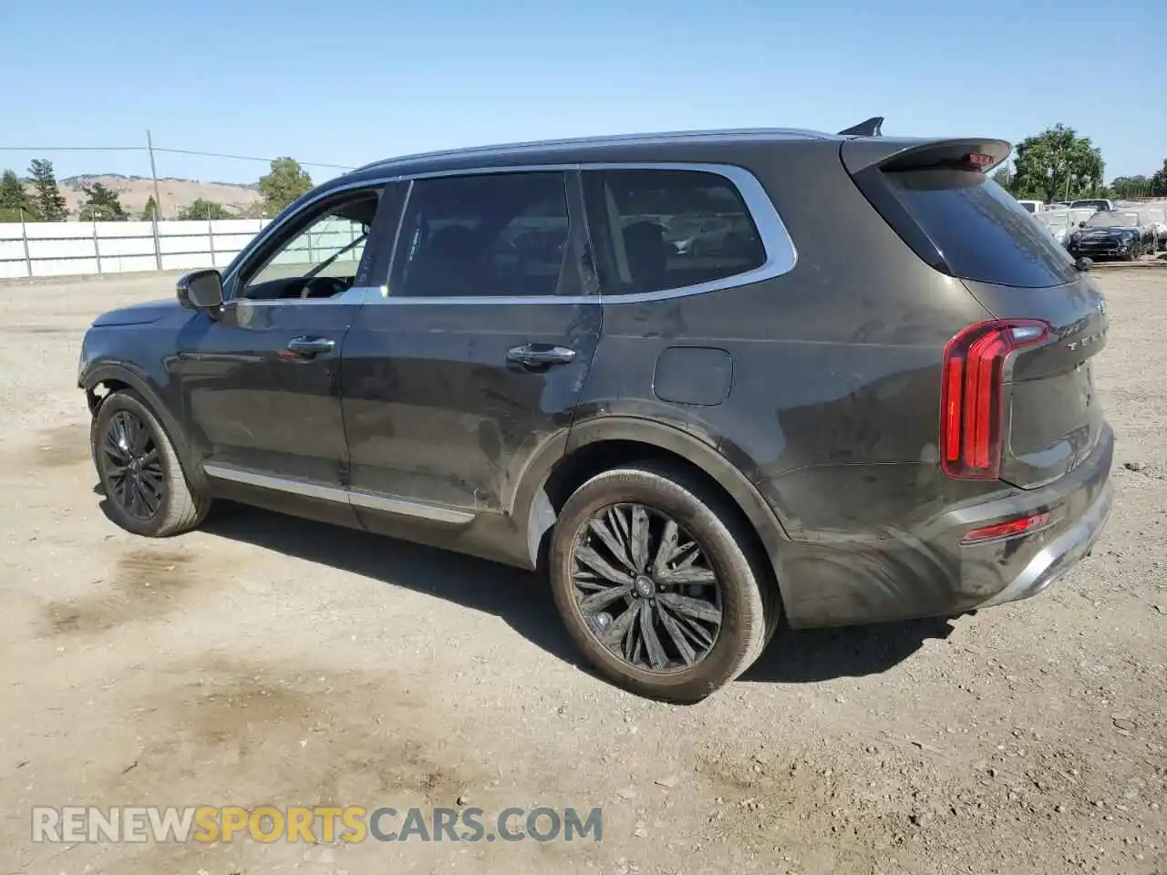 2 Photograph of a damaged car 5XYP54HC5MG134962 KIA TELLURIDE 2021