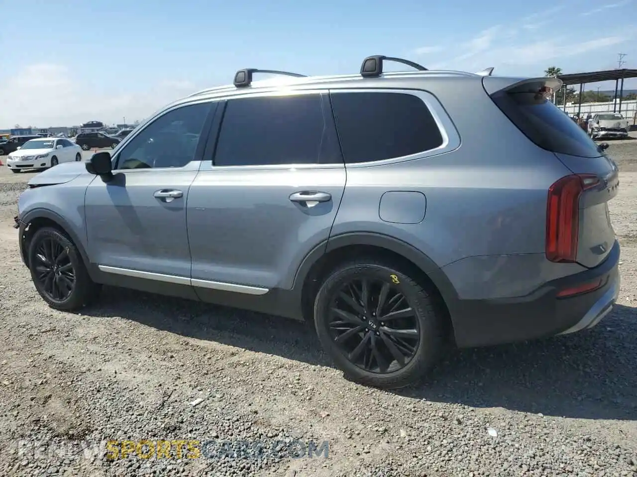 2 Photograph of a damaged car 5XYP54HC5MG184826 KIA TELLURIDE 2021