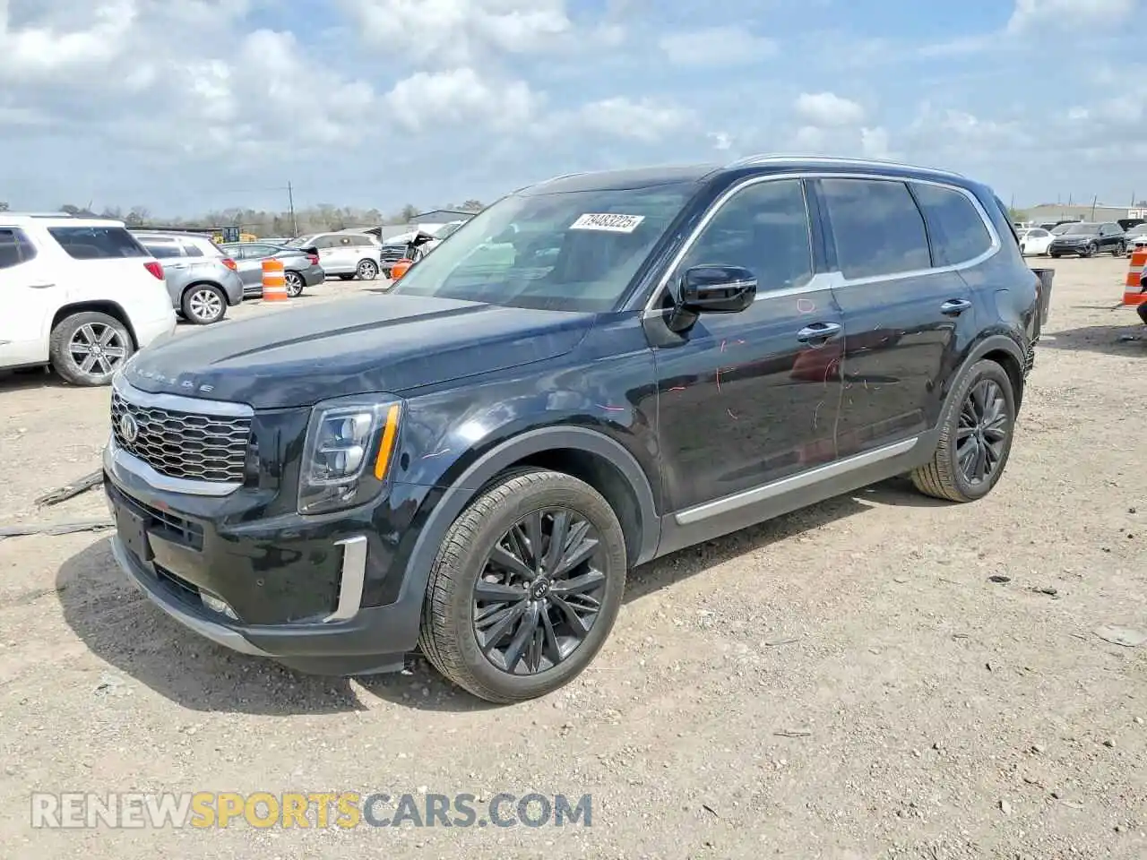 1 Photograph of a damaged car 5XYP54HC6MG158381 KIA TELLURIDE 2021