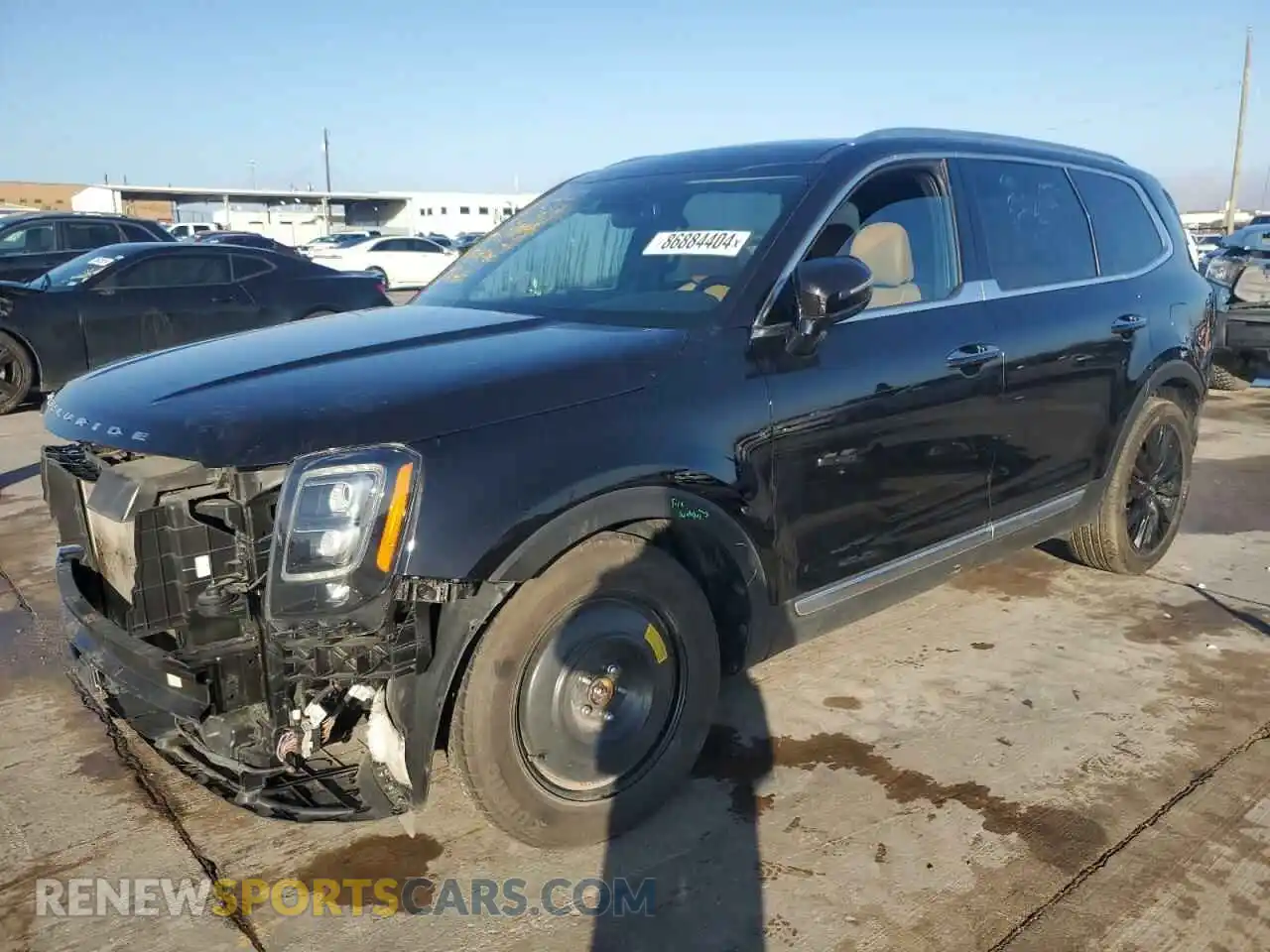 1 Photograph of a damaged car 5XYP54HC7MG140603 KIA TELLURIDE 2021