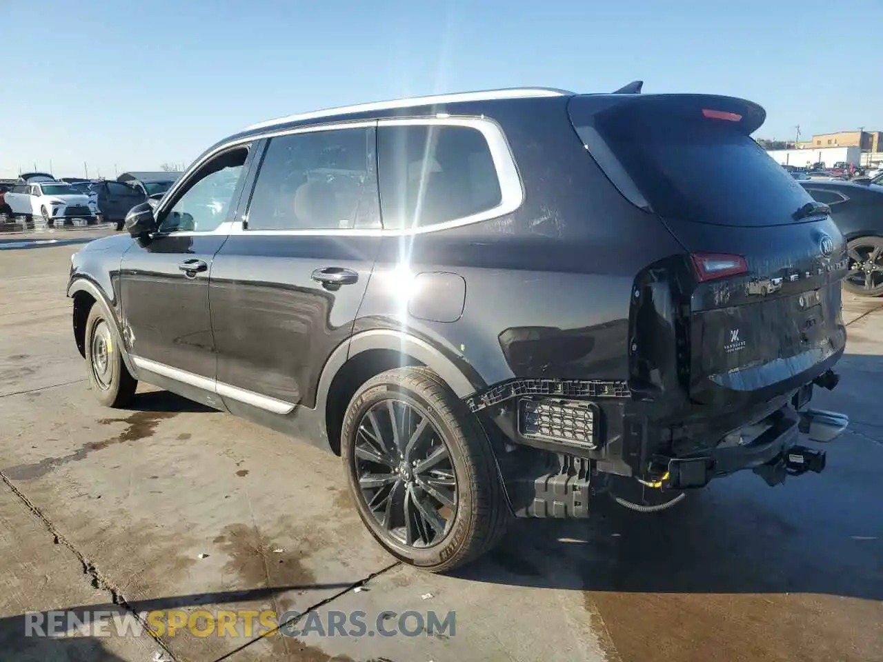 2 Photograph of a damaged car 5XYP54HC7MG140603 KIA TELLURIDE 2021