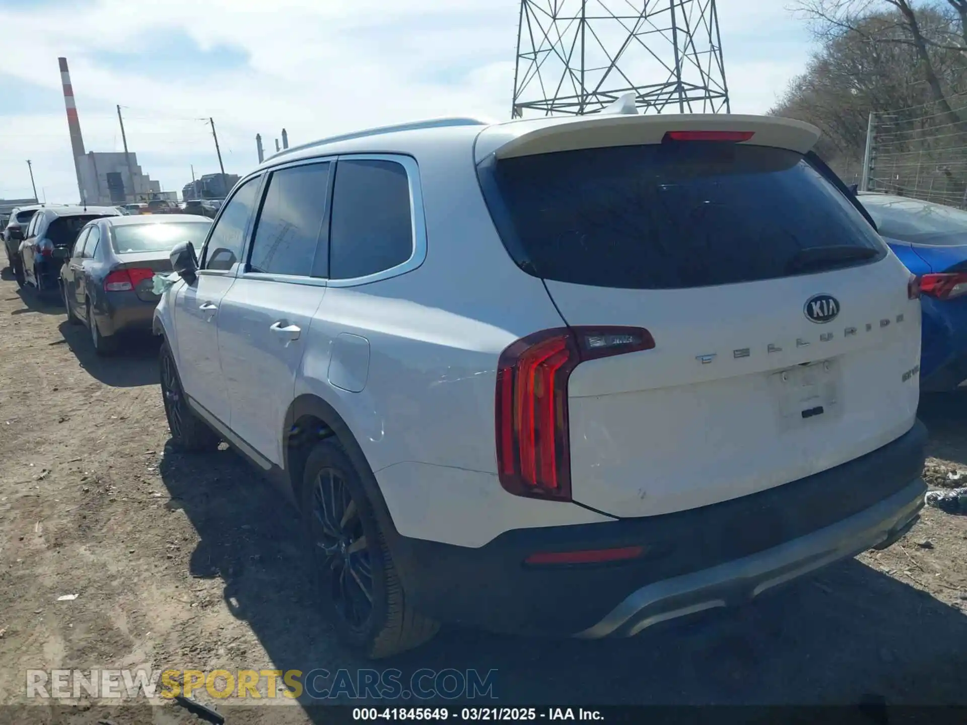 3 Photograph of a damaged car 5XYP54HC7MG167929 KIA TELLURIDE 2021