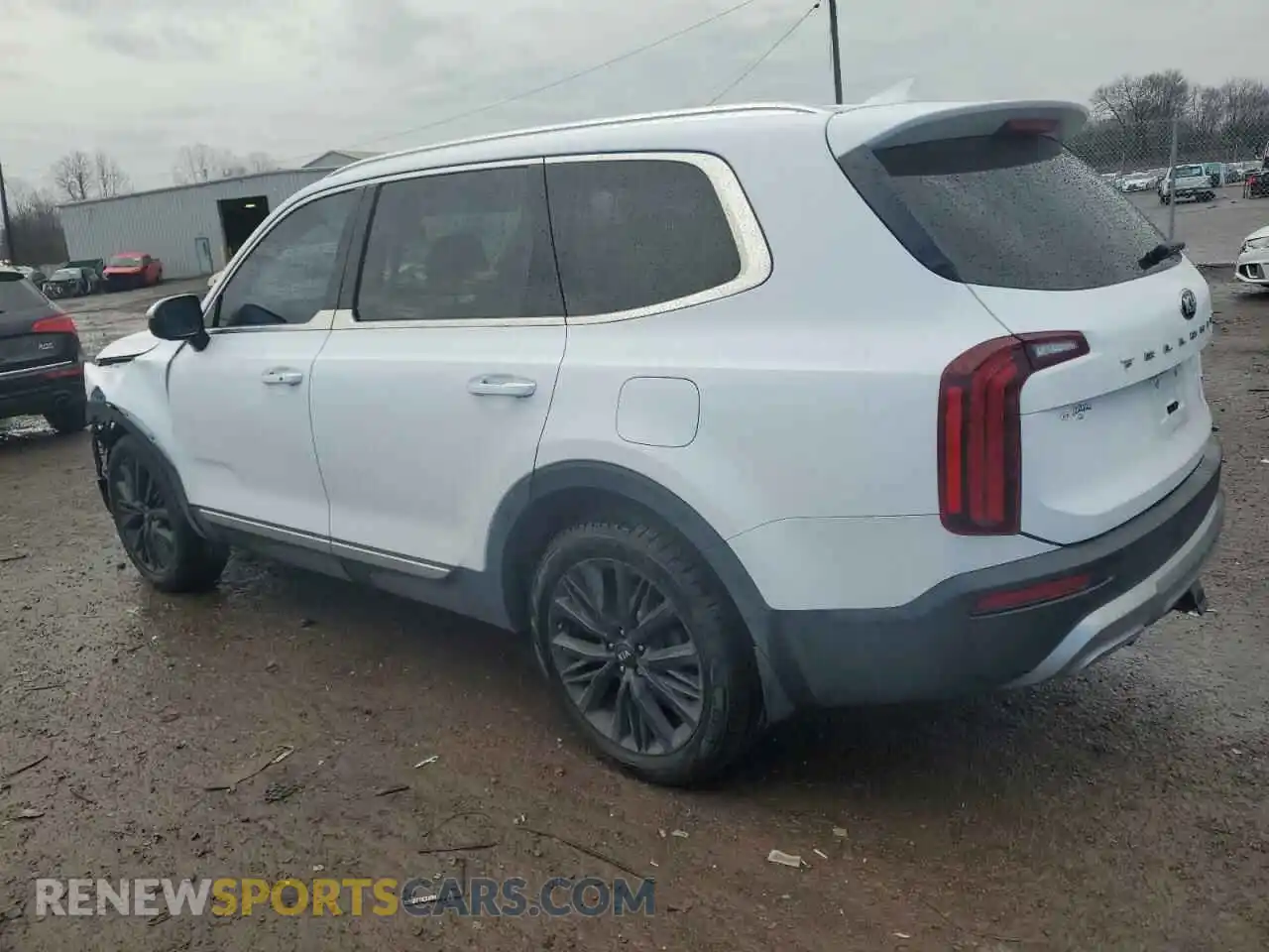2 fotografías del automóvil dañado 5XYP54HC8MG158219 KIA TELLURIDE 2021