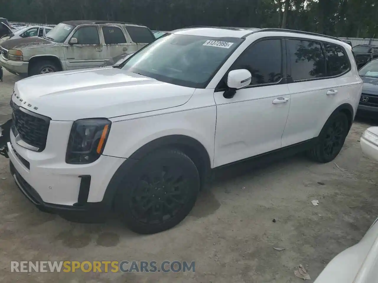 1 Photograph of a damaged car 5XYP5DHC1MG125563 KIA TELLURIDE 2021
