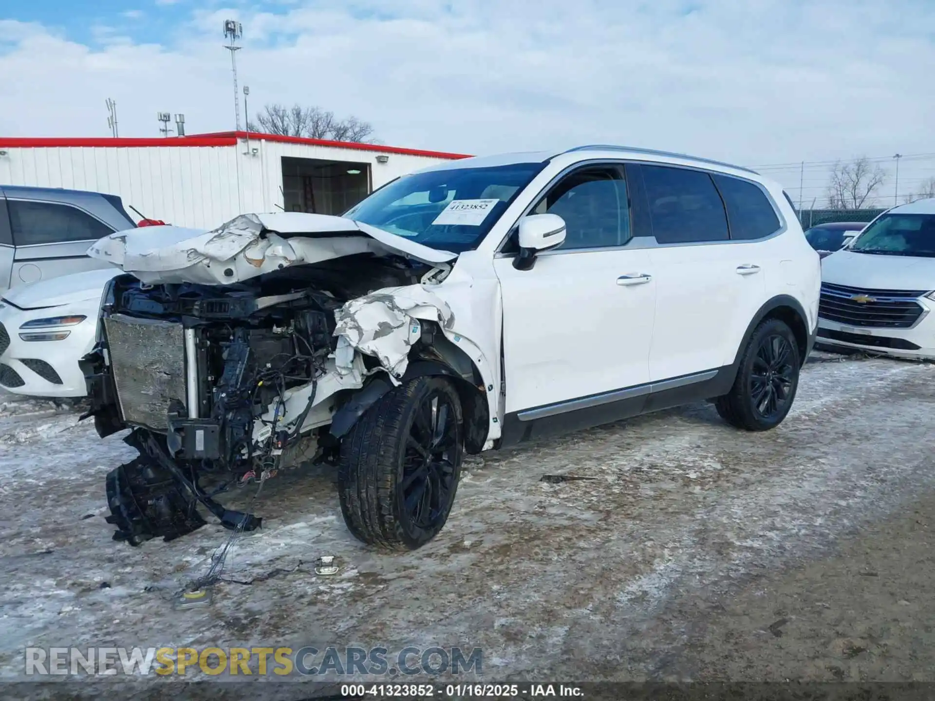 2 Photograph of a damaged car 5XYP5DHC1MG172706 KIA TELLURIDE 2021