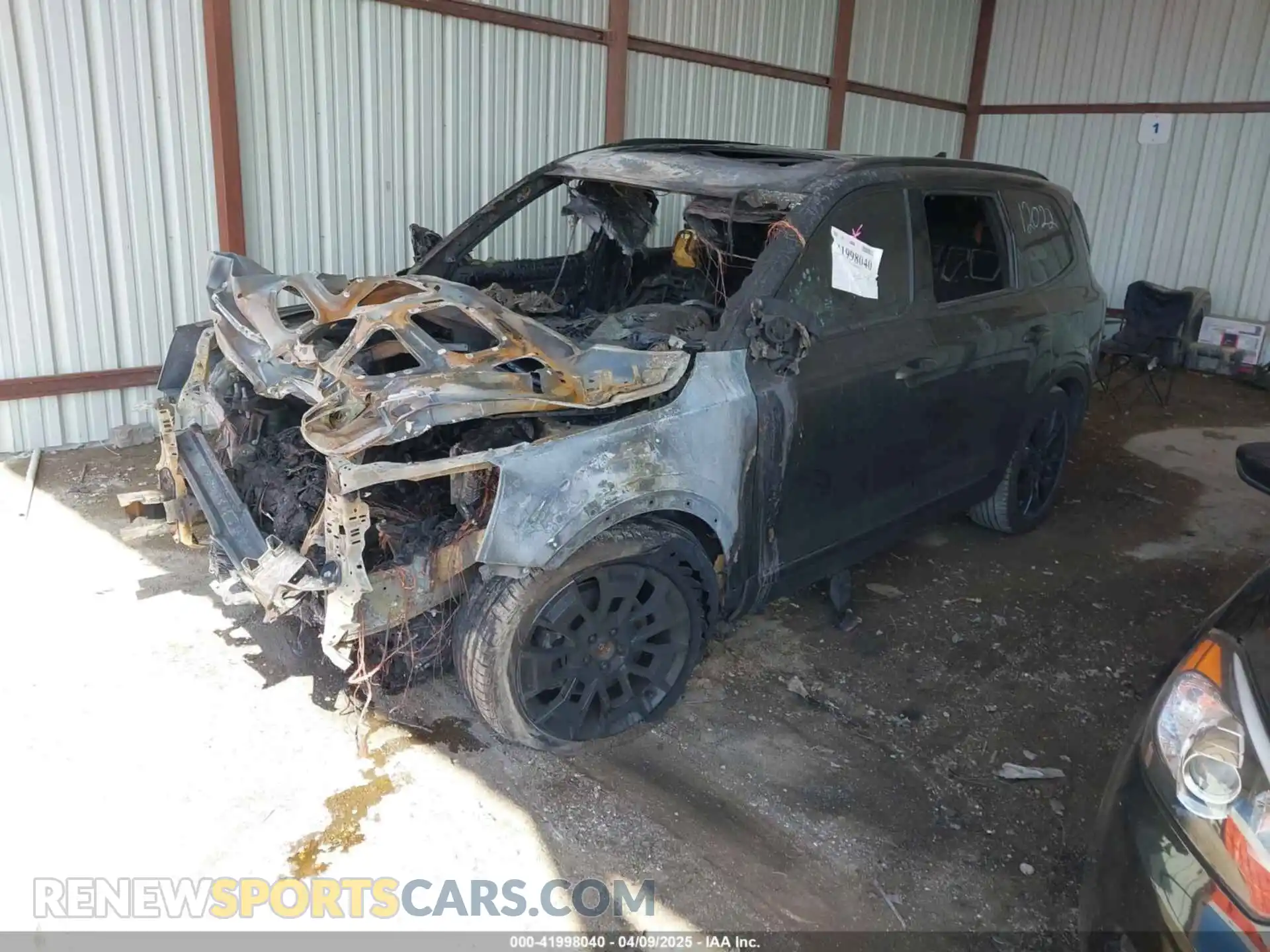 2 Photograph of a damaged car 5XYP5DHC2MG167501 KIA TELLURIDE 2021