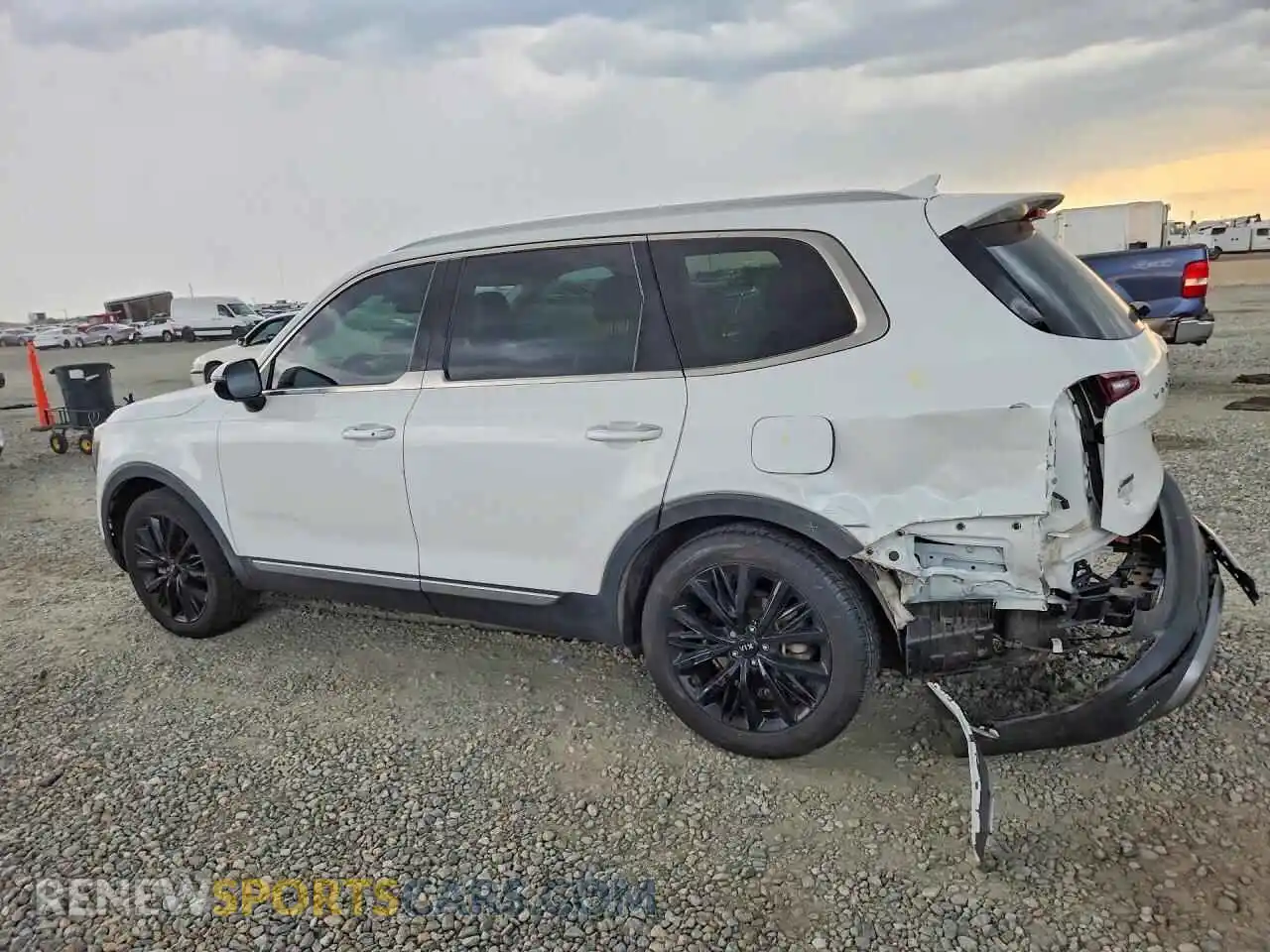2 Фотография поврежденного автомобиля 5XYP5DHC3MG102401 KIA TELLURIDE 2021
