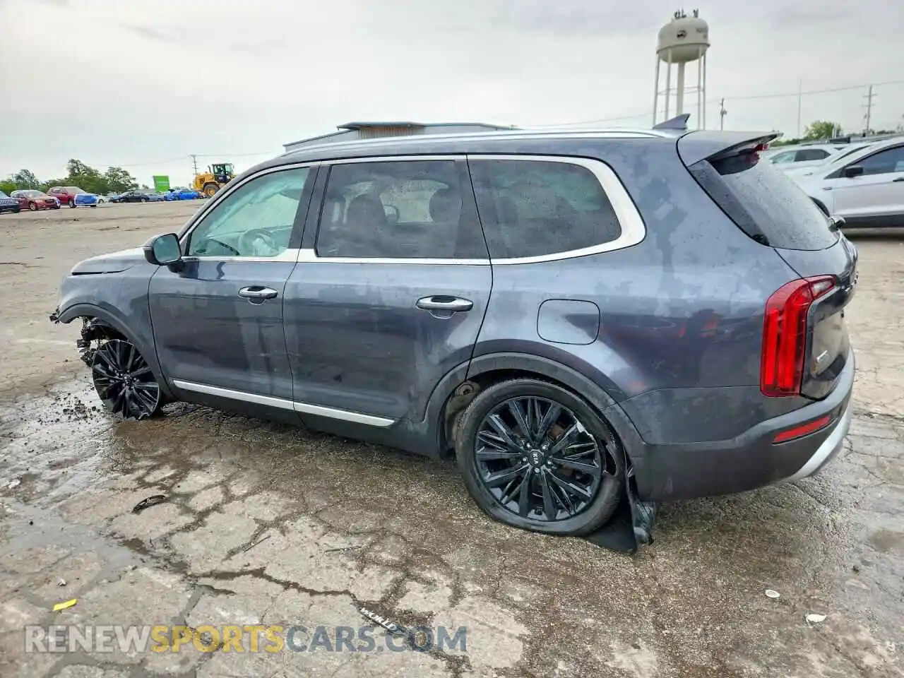 2 Фотография поврежденного автомобиля 5XYP5DHC3MG107727 KIA TELLURIDE 2021