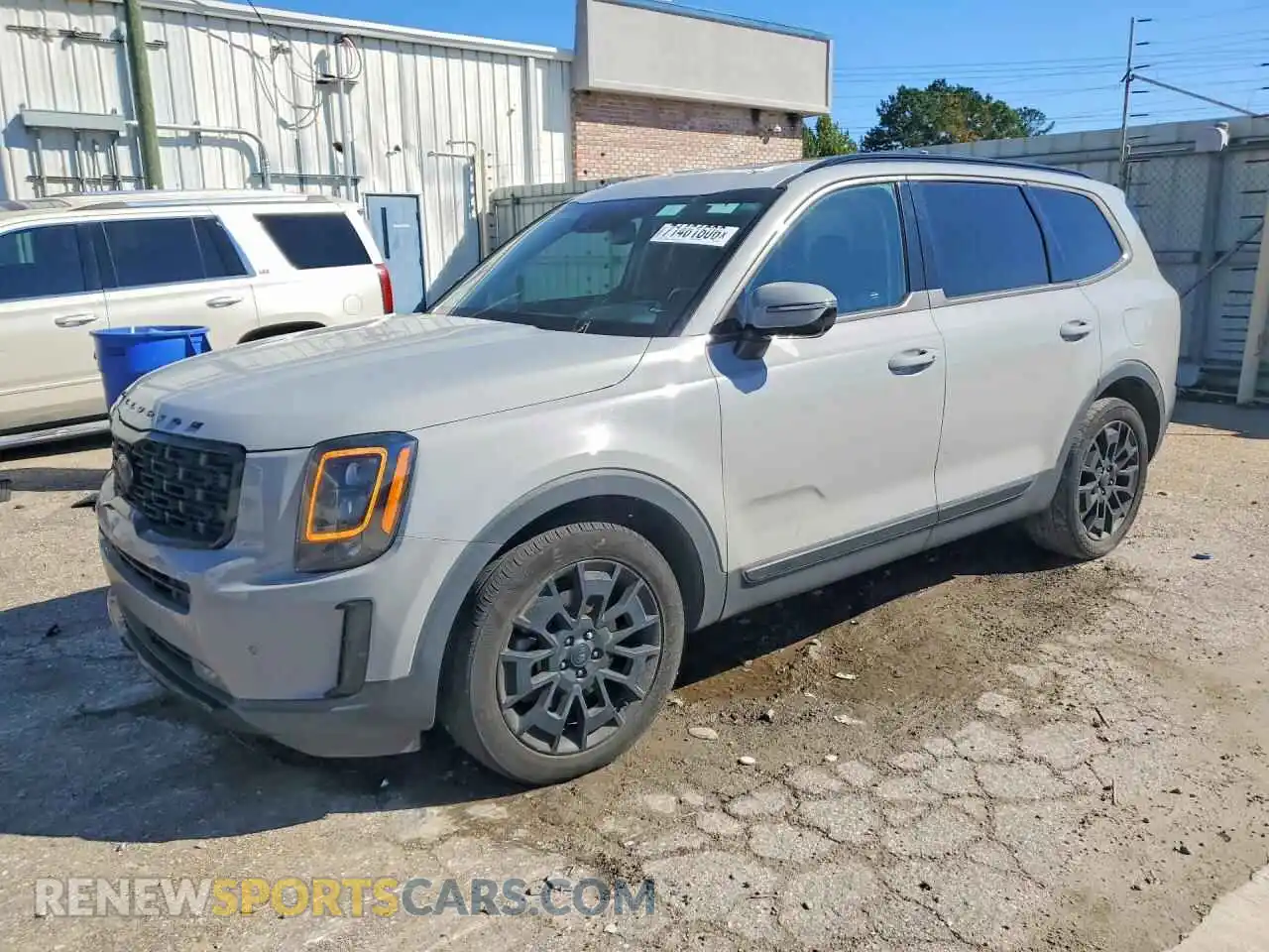 1 Фотография поврежденного автомобиля 5XYP5DHC3MG149203 KIA TELLURIDE 2021