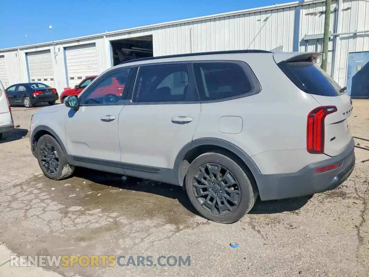 2 Фотография поврежденного автомобиля 5XYP5DHC3MG149203 KIA TELLURIDE 2021