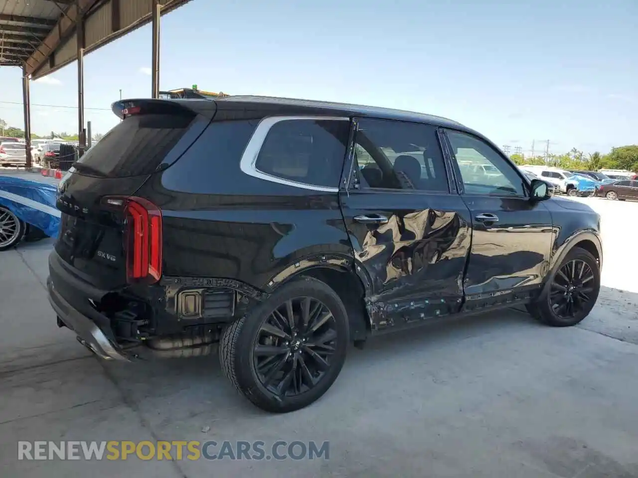 3 Photograph of a damaged car 5XYP5DHC4MG096317 KIA TELLURIDE 2021