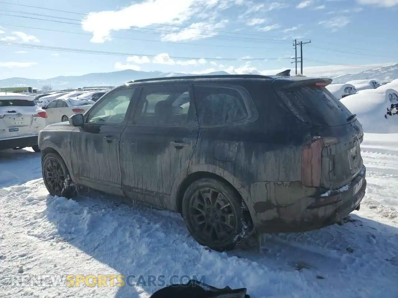 2 Photograph of a damaged car 5XYP5DHC4MG186986 KIA TELLURIDE 2021