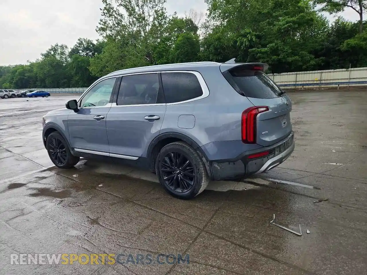 2 Photograph of a damaged car 5XYP5DHC6MG166707 KIA TELLURIDE 2021