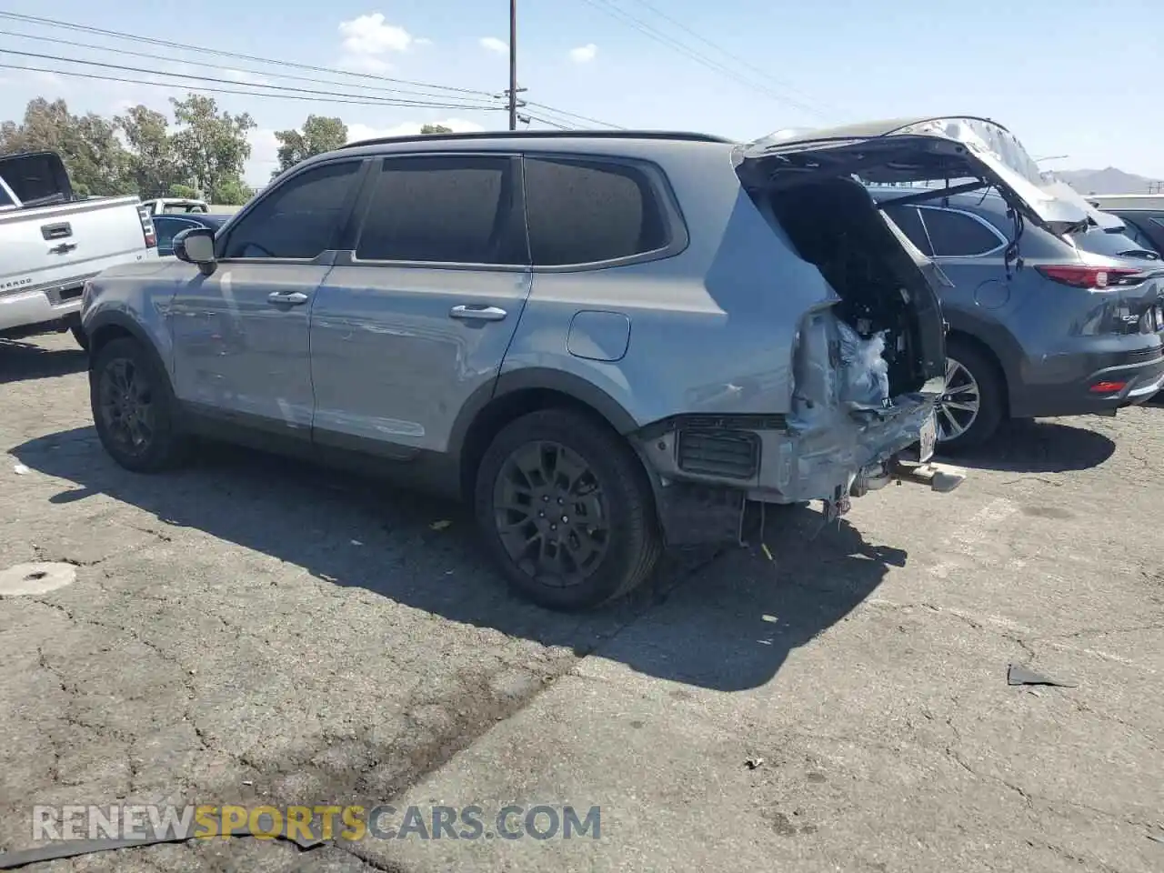2 Photograph of a damaged car 5XYP5DHC8MG103835 KIA TELLURIDE 2021