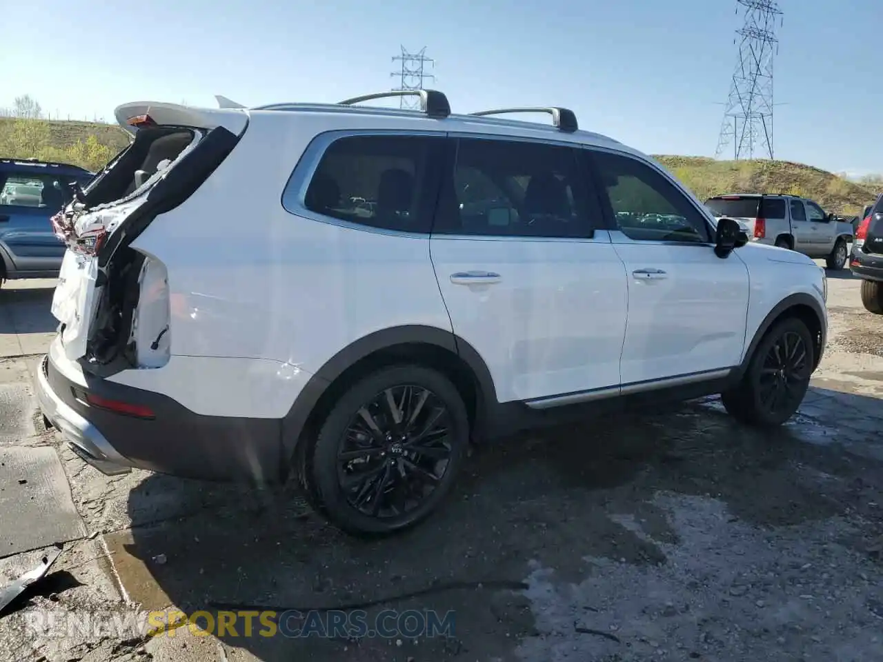 3 Photograph of a damaged car 5XYP5DHC9MG134835 KIA TELLURIDE 2021