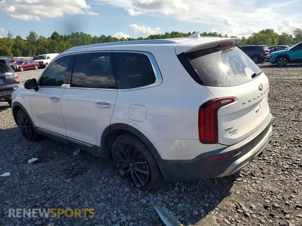 2 Photograph of a damaged car 5XYP5DHC9MG175305 KIA TELLURIDE 2021