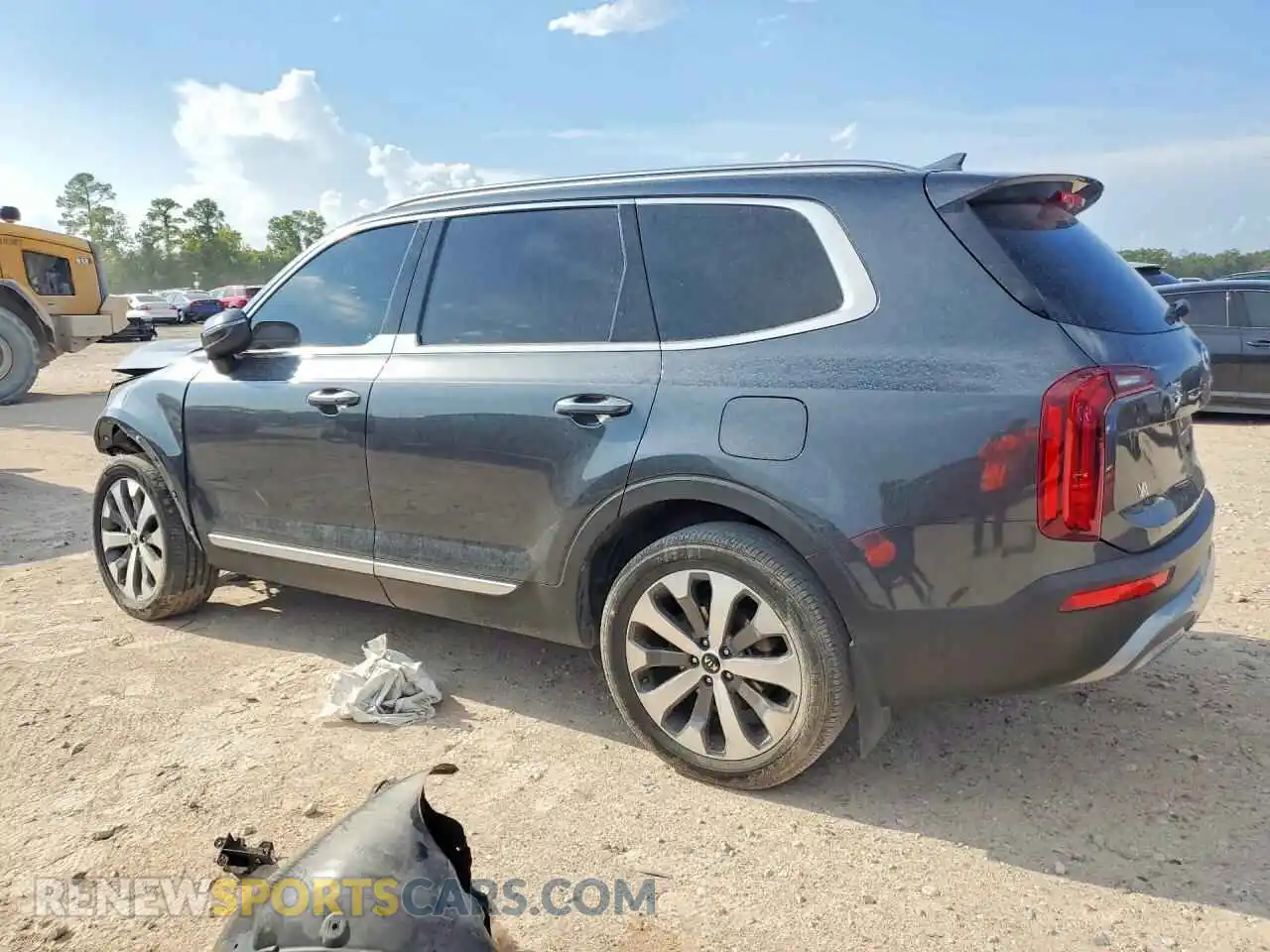 2 Photograph of a damaged car 5XYP64HC3MG139770 KIA TELLURIDE 2021