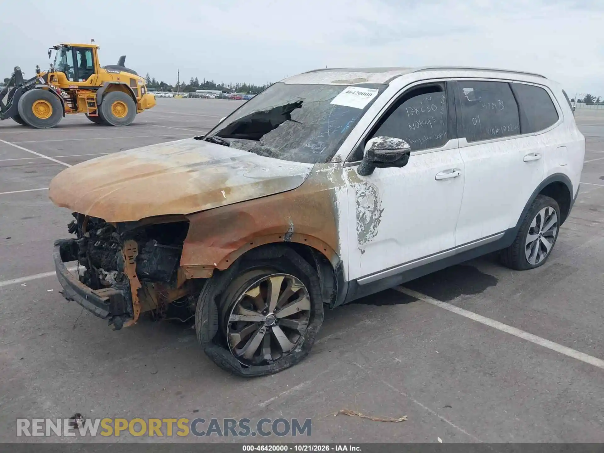 2 Photograph of a damaged car 5XYP64HC6MG128262 KIA TELLURIDE 2021
