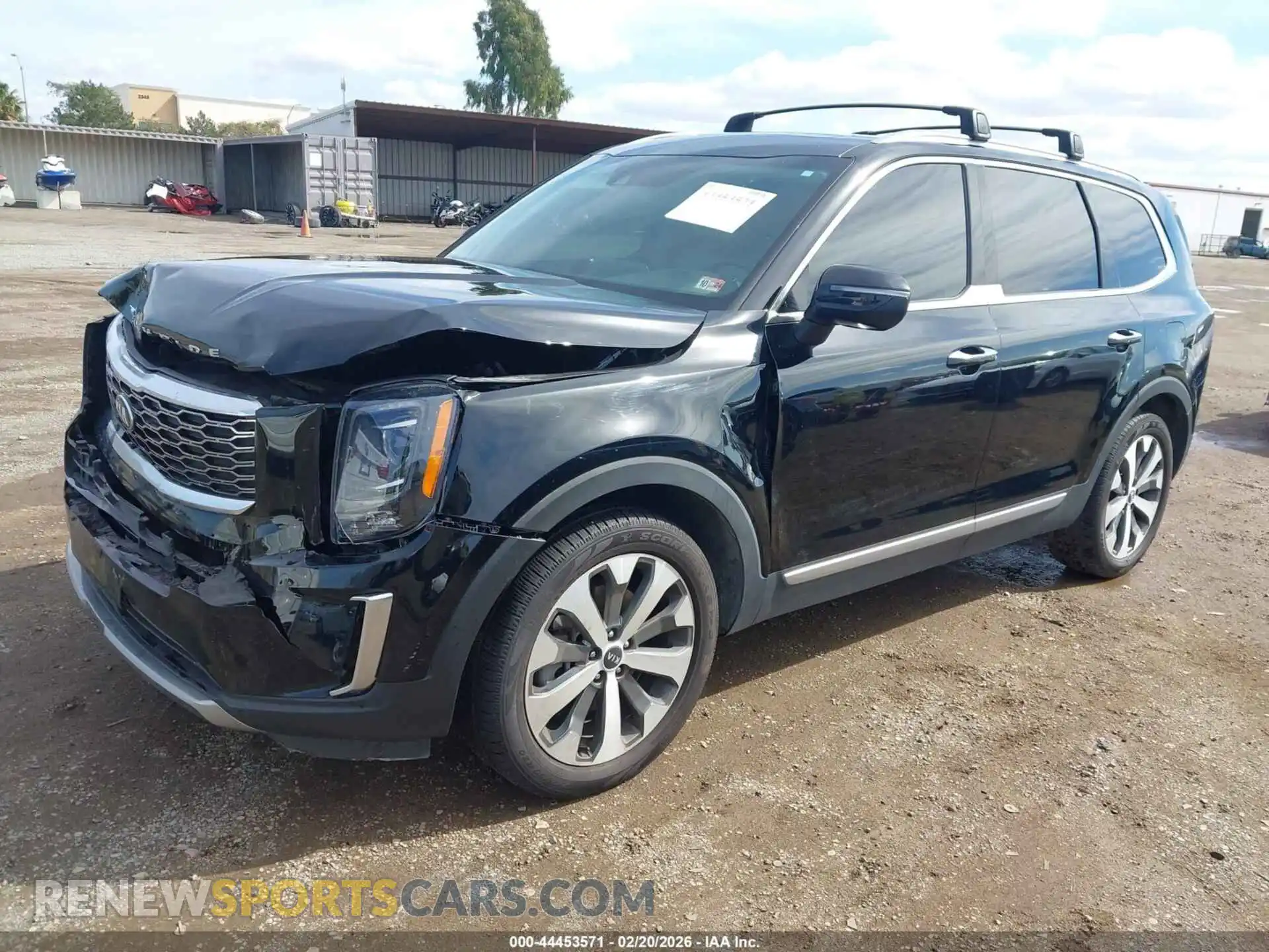2 Photograph of a damaged car 5XYP64HC9MG193767 KIA TELLURIDE 2021