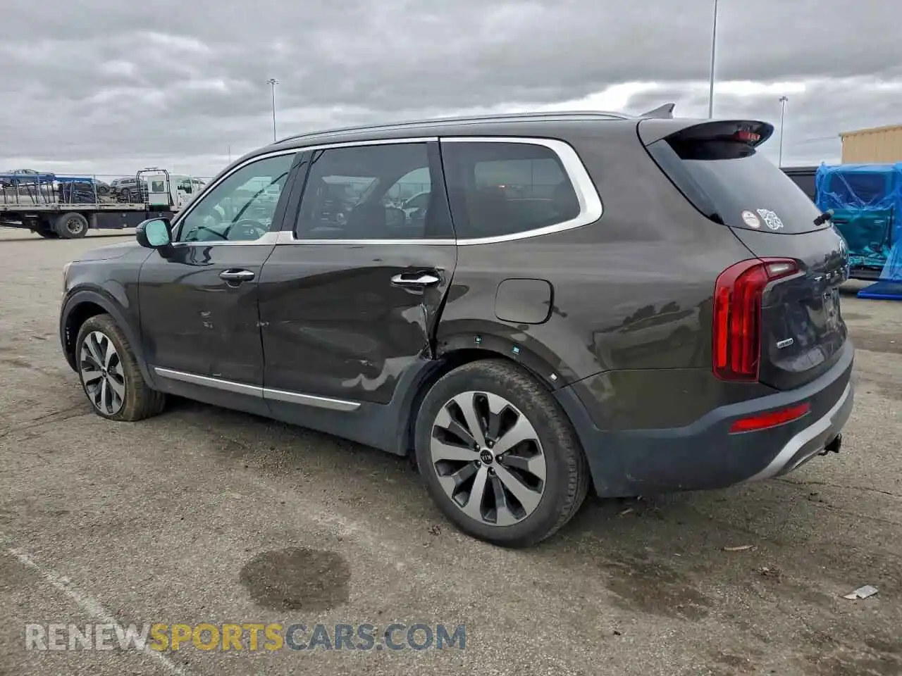 2 Photograph of a damaged car 5XYP6DHC3MG158450 KIA TELLURIDE 2021