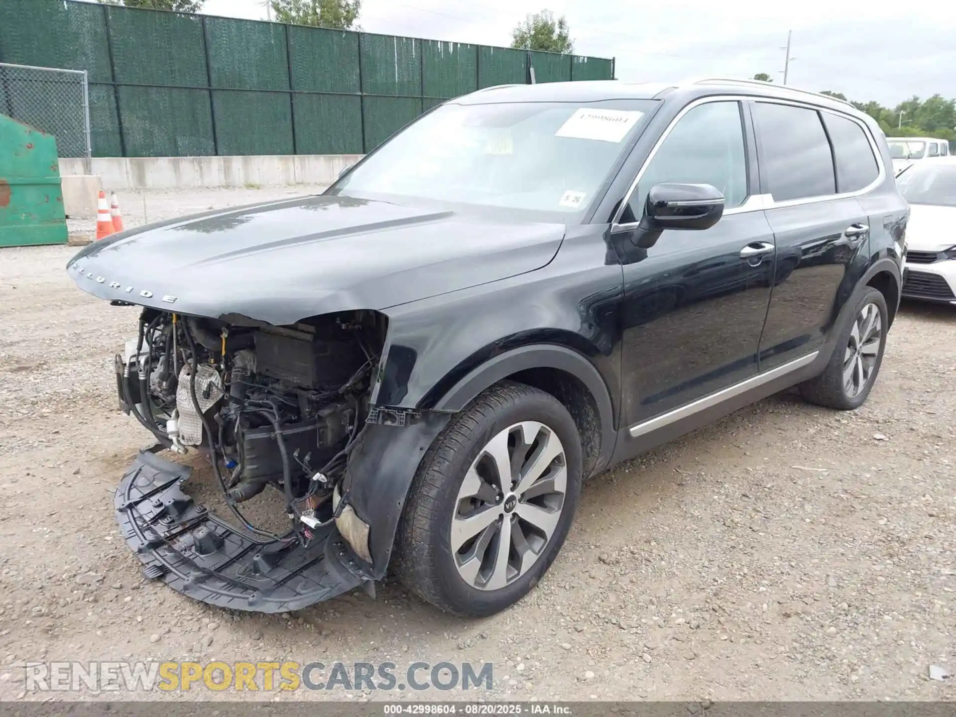 2 Photograph of a damaged car 5XYP6DHC4MG181557 KIA TELLURIDE 2021