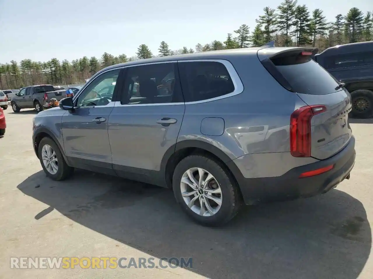 2 Photograph of a damaged car 5XYP2DHC4NG214747 KIA TELLURIDE 2022