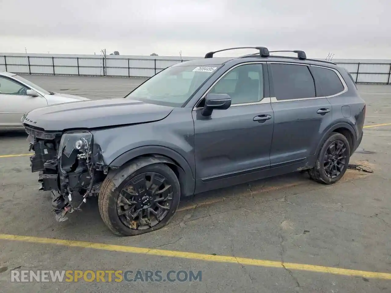 1 Фотография поврежденного автомобиля 5XYP3DHC2NG219829 KIA TELLURIDE 2022
