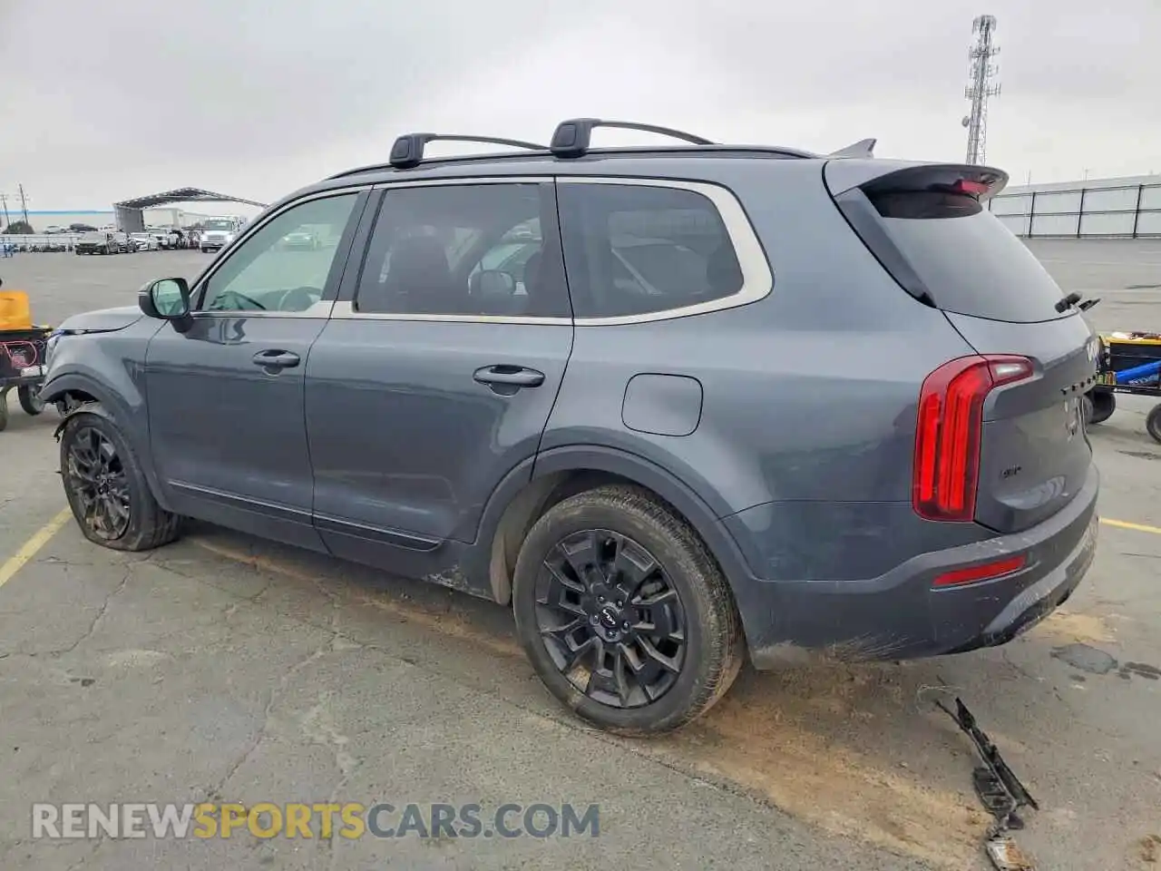 2 Фотография поврежденного автомобиля 5XYP3DHC2NG219829 KIA TELLURIDE 2022