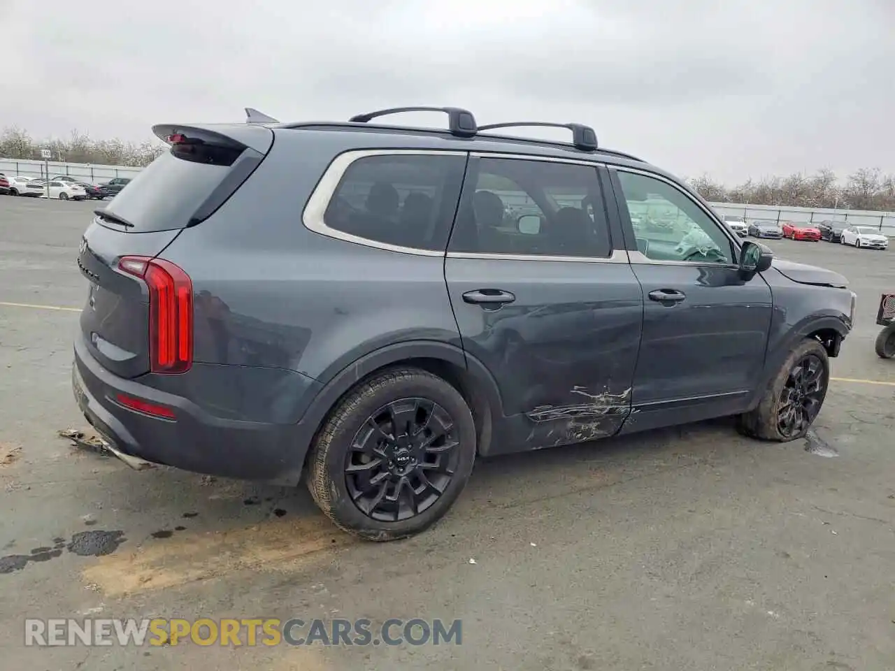 3 Фотография поврежденного автомобиля 5XYP3DHC2NG219829 KIA TELLURIDE 2022