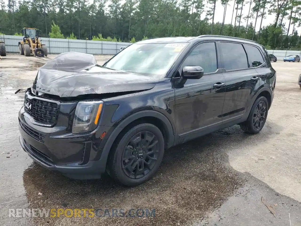 1 Photograph of a damaged car 5XYP3DHC7NG294512 KIA TELLURIDE 2022
