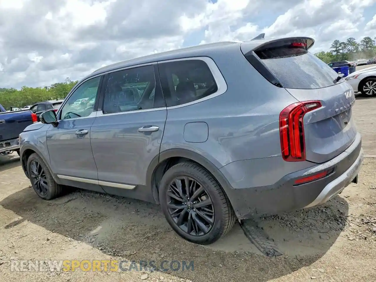 2 Photograph of a damaged car 5XYP54HC2NG268541 KIA TELLURIDE 2022
