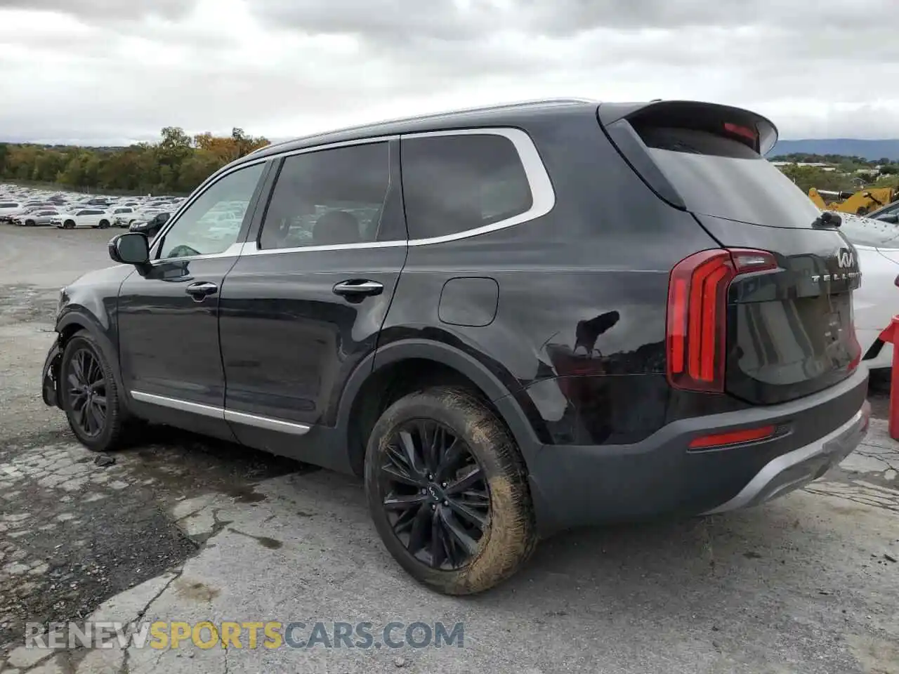 2 Photograph of a damaged car 5XYP54HC3NG226461 KIA TELLURIDE 2022