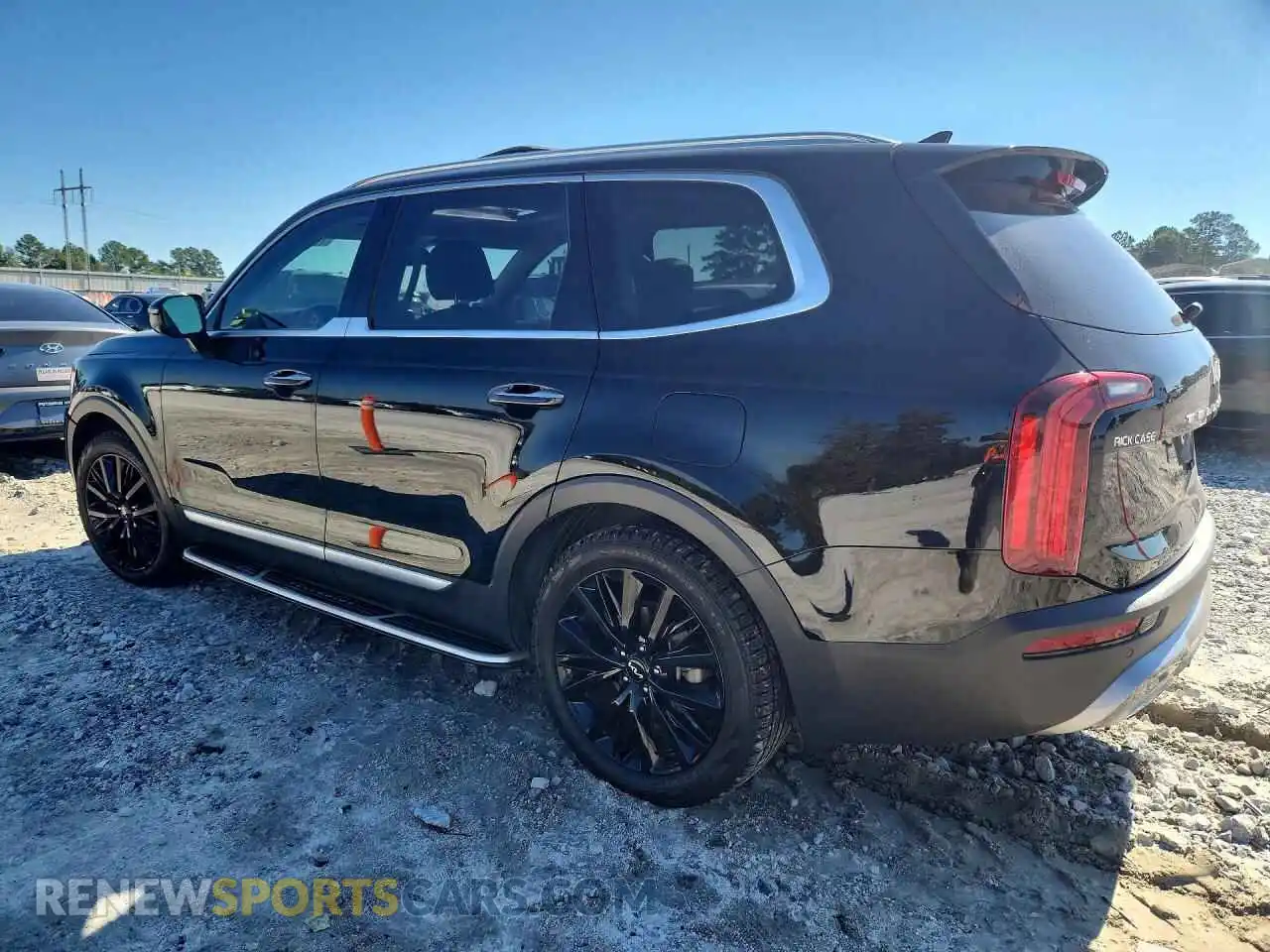 2 Photograph of a damaged car 5XYP54HC5NG295233 KIA TELLURIDE 2022
