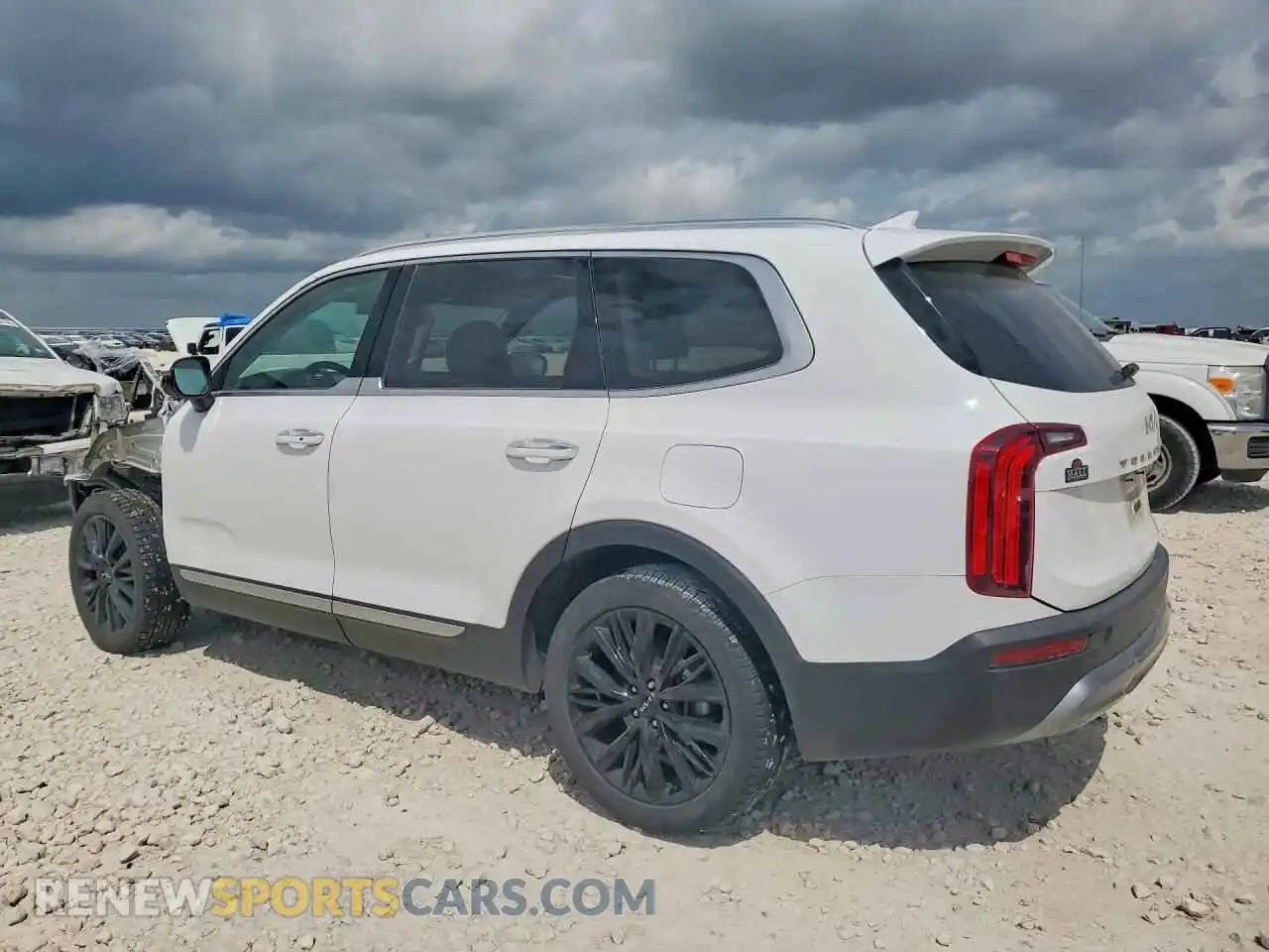 2 Photograph of a damaged car 5XYP54HC6NG249183 KIA TELLURIDE 2022