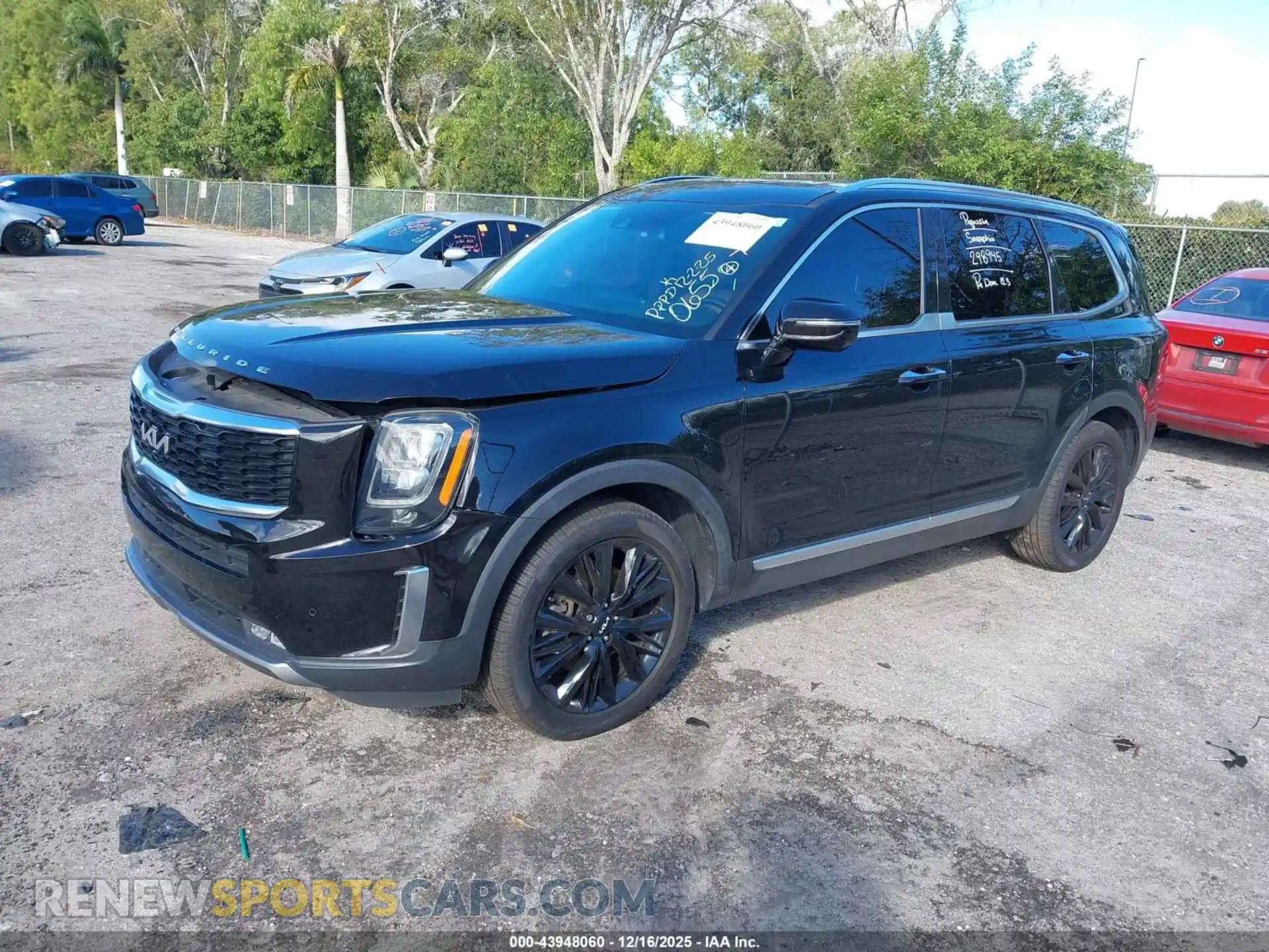 2 Фотография поврежденного автомобиля 5XYP54HC7NG200655 KIA TELLURIDE 2022