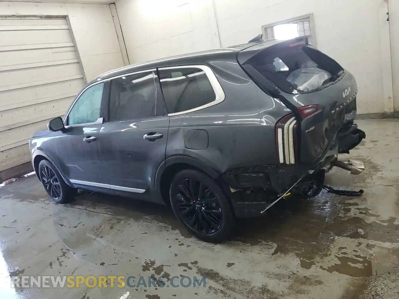 2 fotografías del automóvil dañado 5XYP54HC7NG276084 KIA TELLURIDE 2022