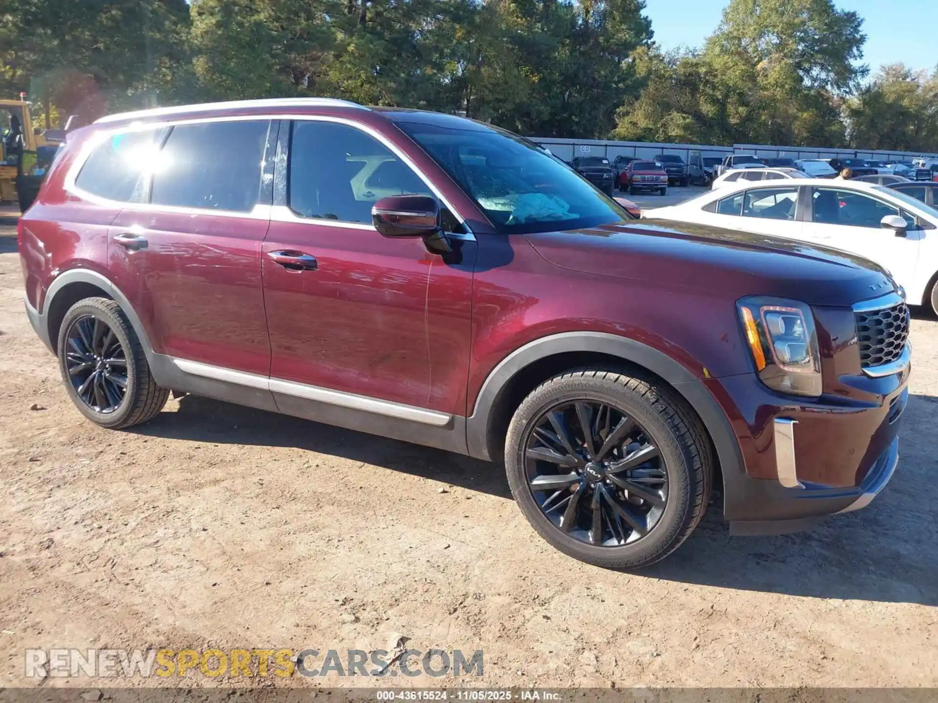 1 Photograph of a damaged car 5XYP54HC7NG302991 KIA TELLURIDE 2022