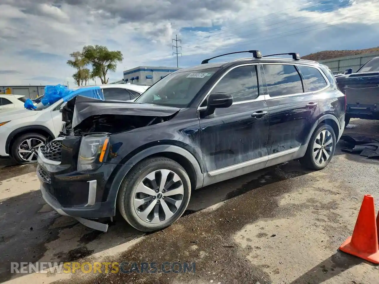 1 Фотография поврежденного автомобиля 5XYP6DHC3NG228904 KIA TELLURIDE 2022
