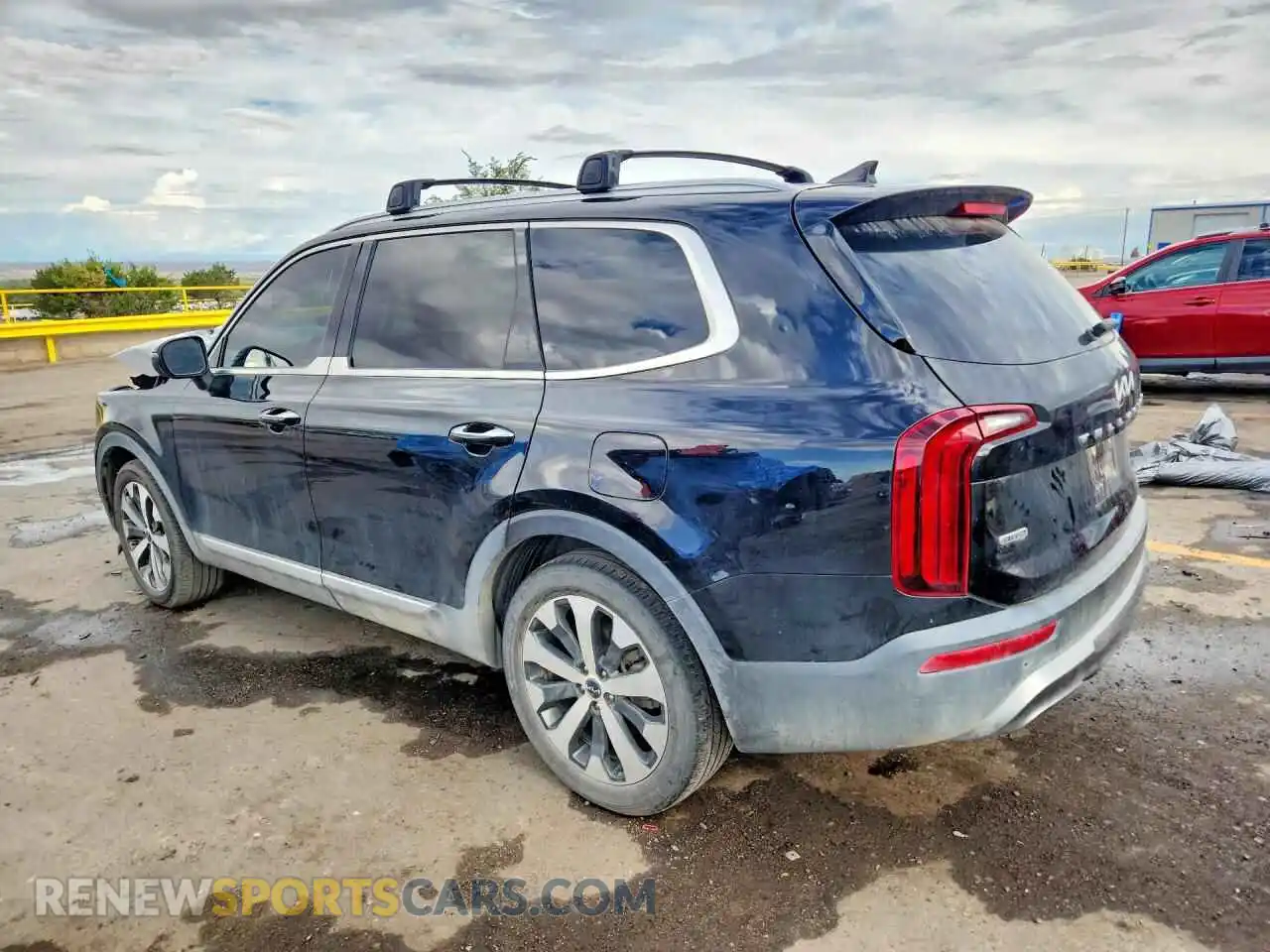 2 Фотография поврежденного автомобиля 5XYP6DHC3NG228904 KIA TELLURIDE 2022