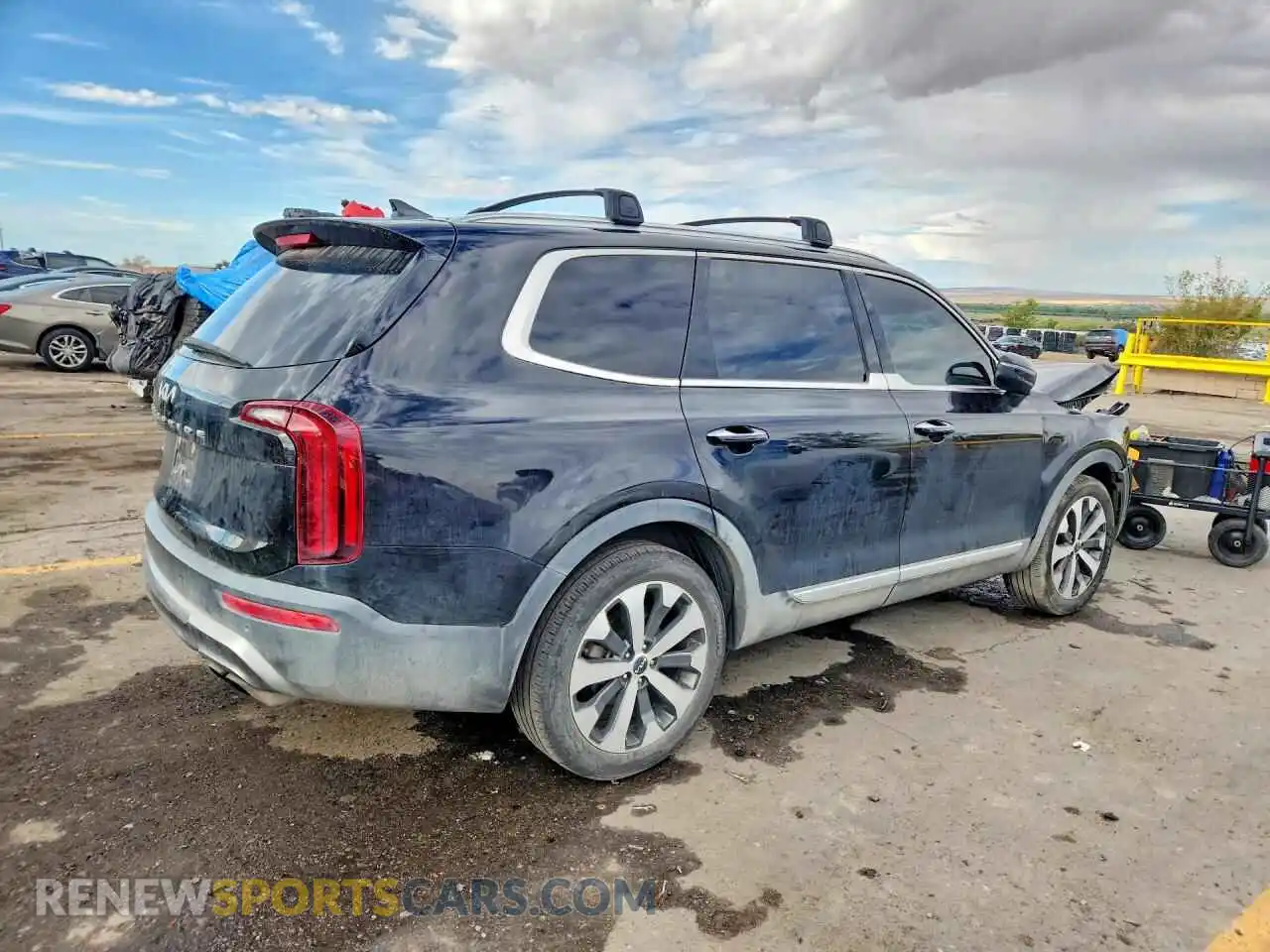 3 Фотография поврежденного автомобиля 5XYP6DHC3NG228904 KIA TELLURIDE 2022