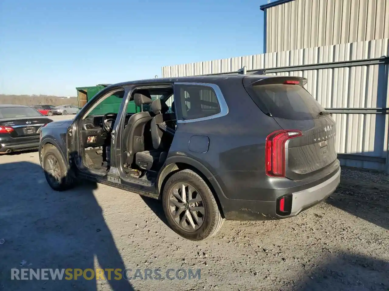 2 Фотография поврежденного автомобиля 5XYP24GC1PG386660 KIA TELLURIDE 2023